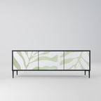 BOTANICAL SPARK 3-dörrars TV-bänk i svart finish