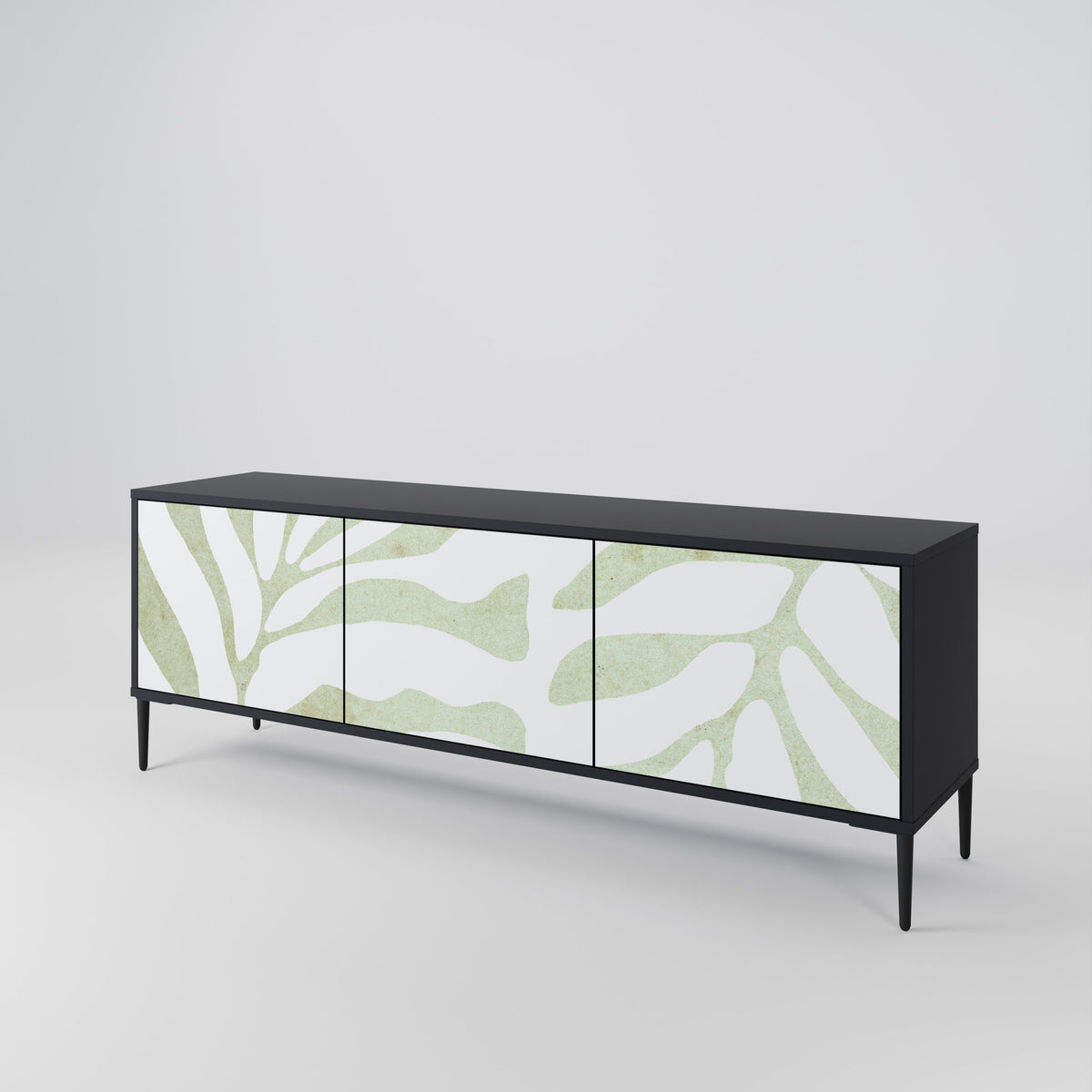 BOTANICAL SPARK TV-bänk med 3 dörrar