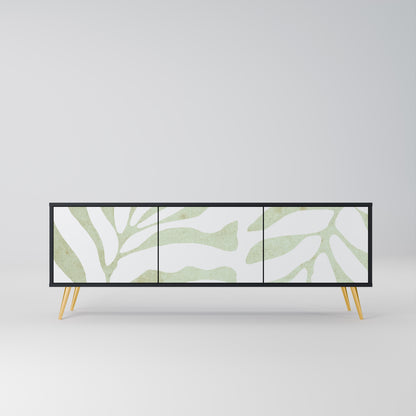 BOTANICAL SPARK 3-dörrars TV-bänk i svart finish