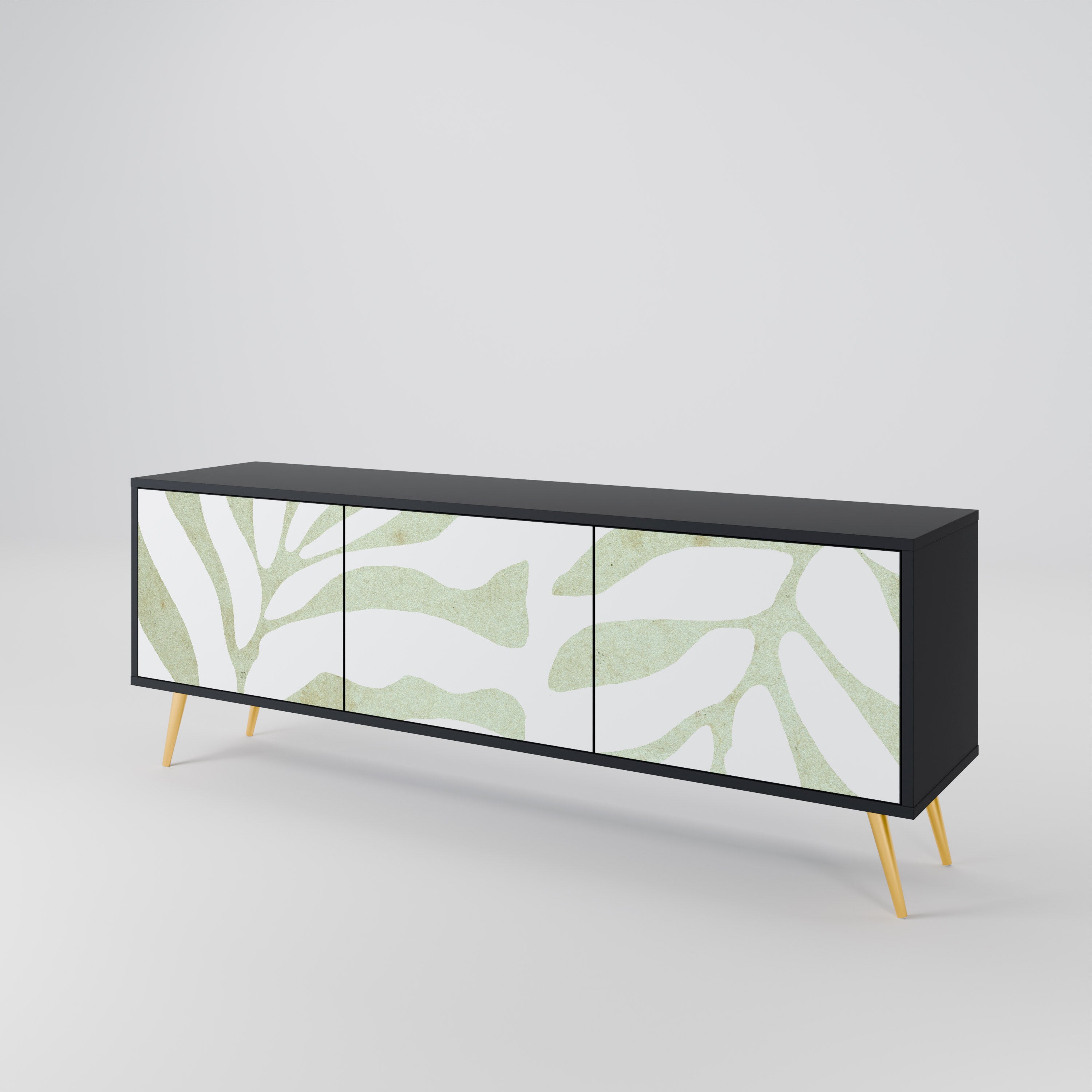 BOTANICAL SPARK TV-bänk med 3 dörrar