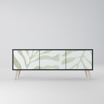 BOTANICAL SPARK 3-dörrars TV-bänk i svart finish