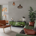 WILDERNESS DASH 3-dörrars TV-bänk i svart finish