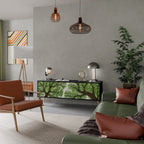 WILDERNESS DASH 3-dörrars TV-bänk i svart finish