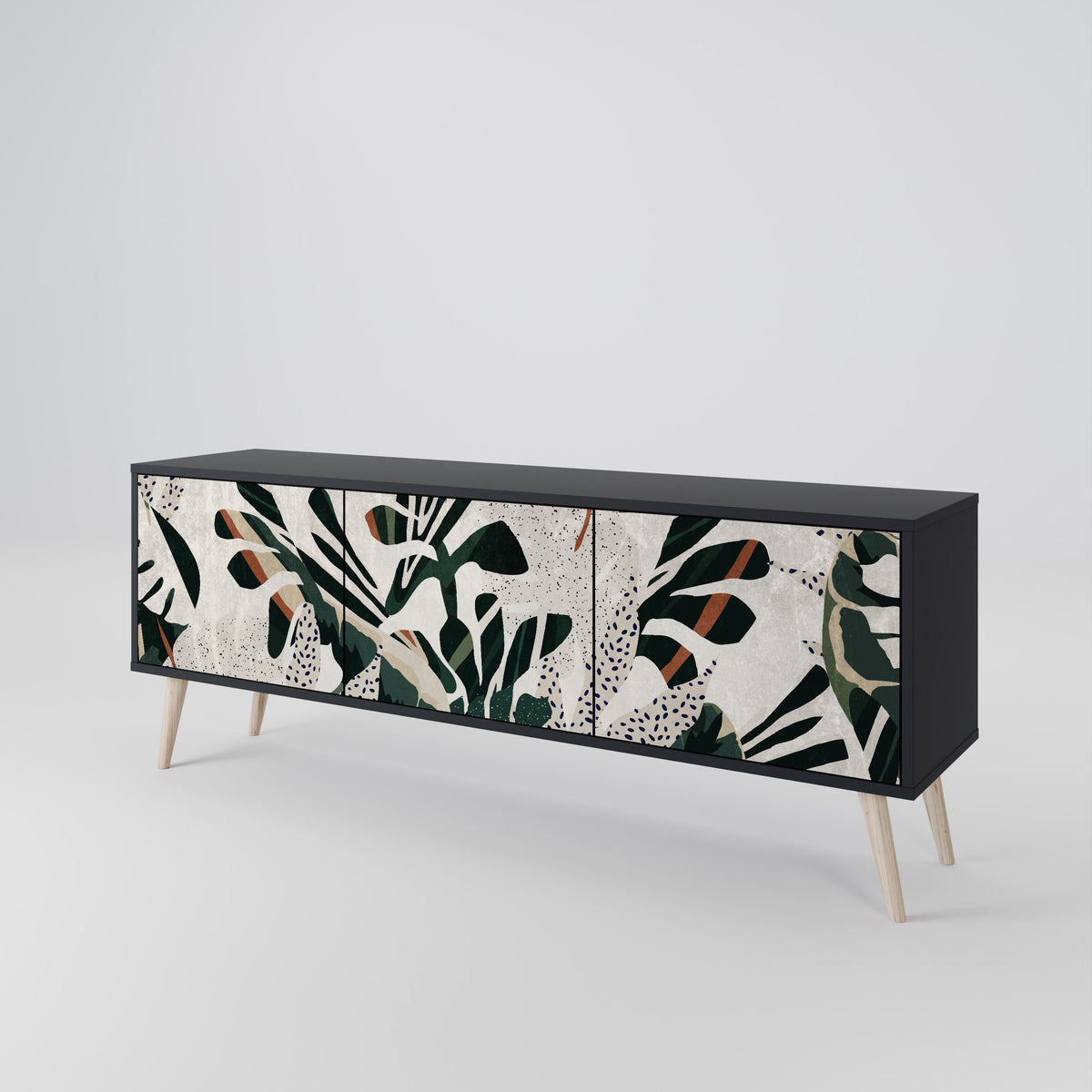 VERDURE FORMATION TV-bänk med 3 dörrar