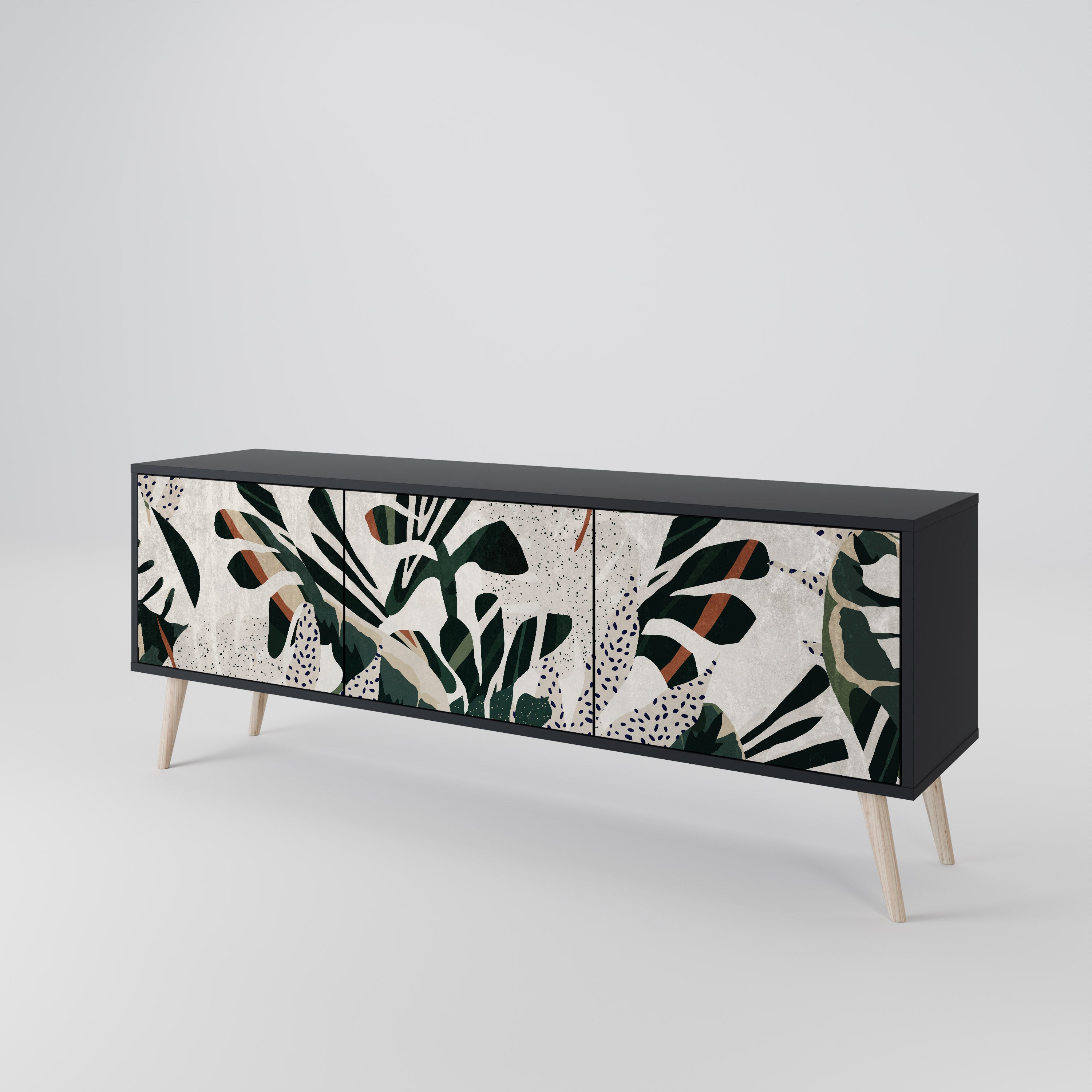 VERDURE FORMATION TV-bänk med 3 dörrar