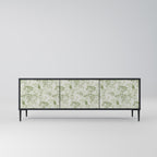 FENNEL BALDACHIN 3-Door TV Stand in Black Finish