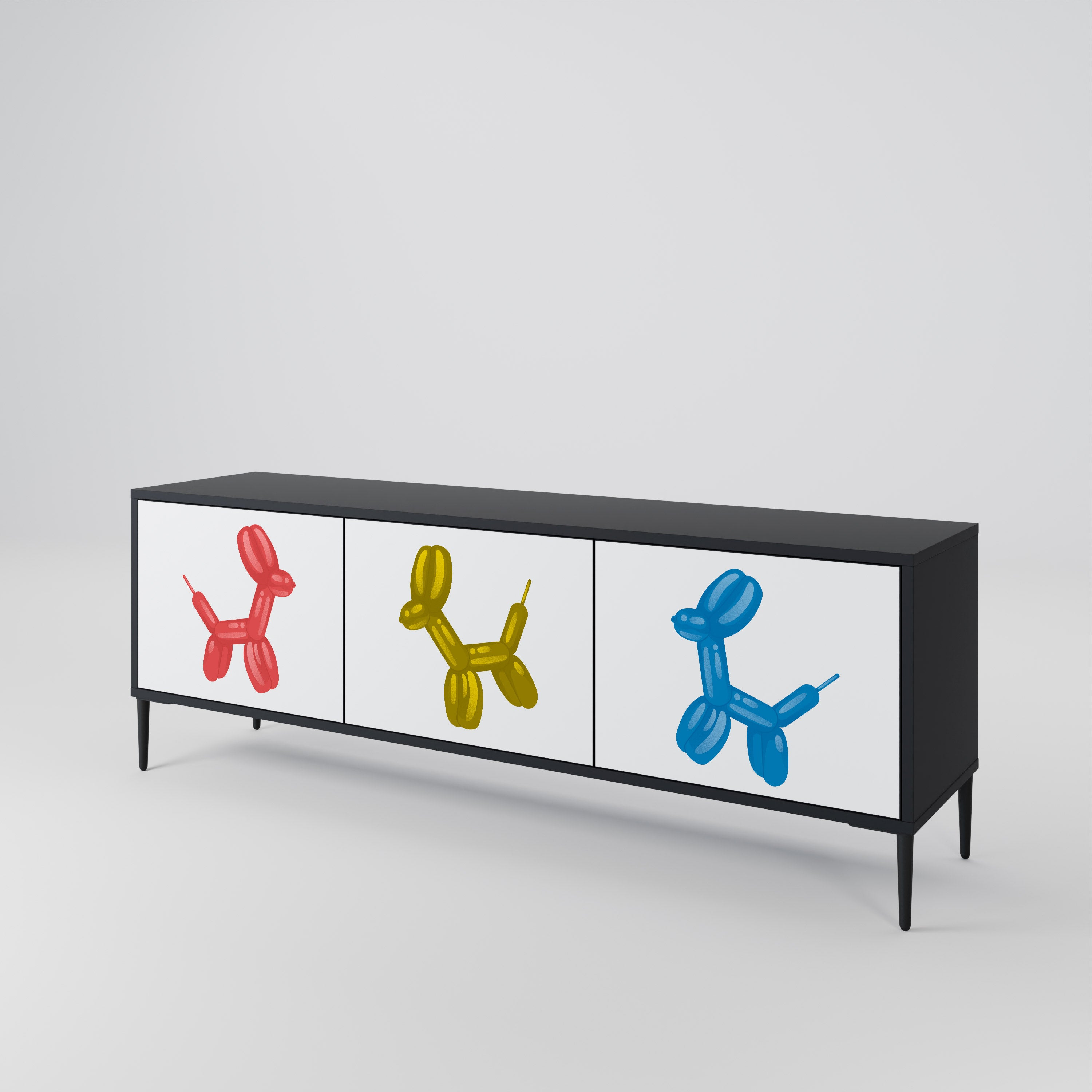 CHILDHOOD MEMORY TV-bänk med 3 dörrar