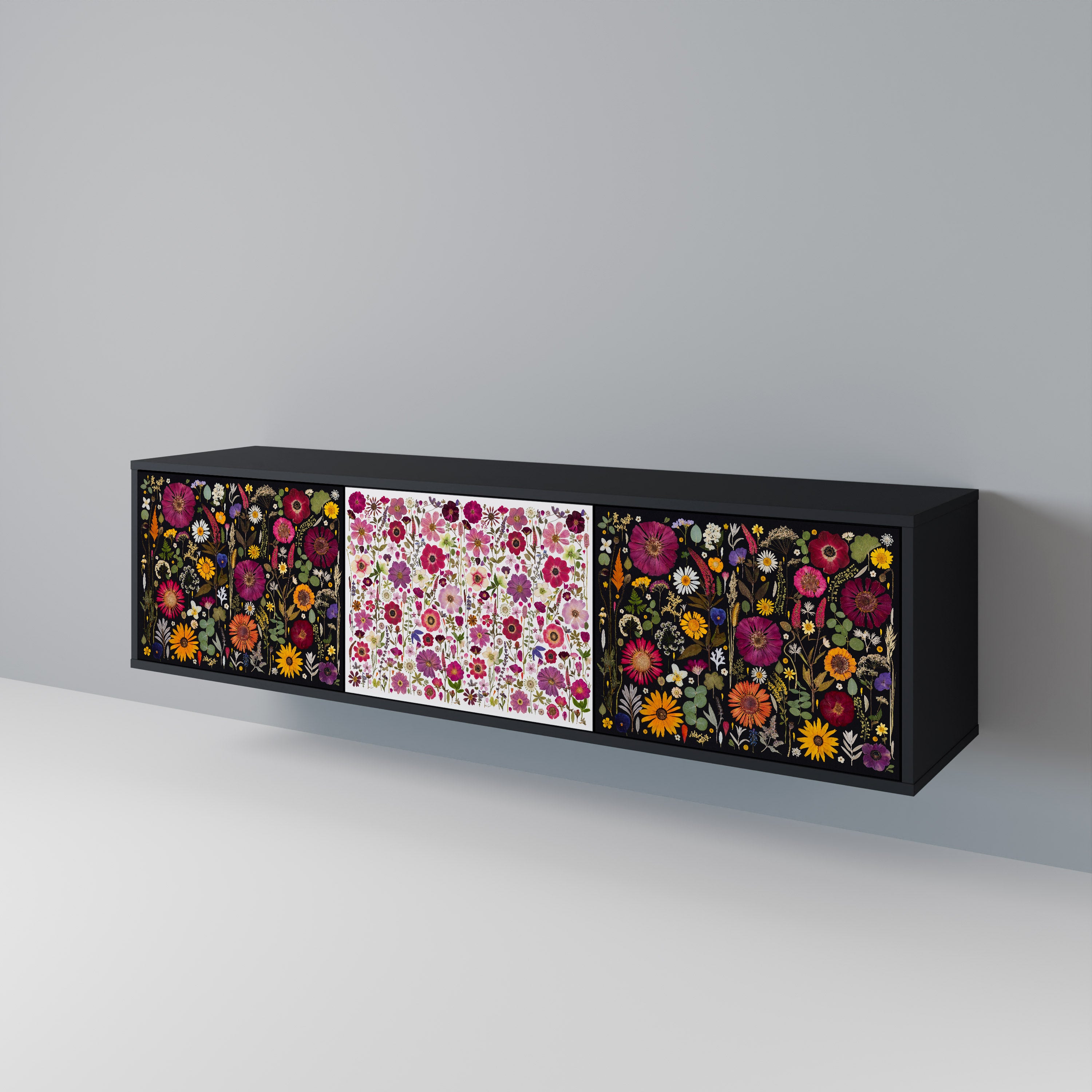 DAYNITE GARDEN 3-Door TV Cabinet