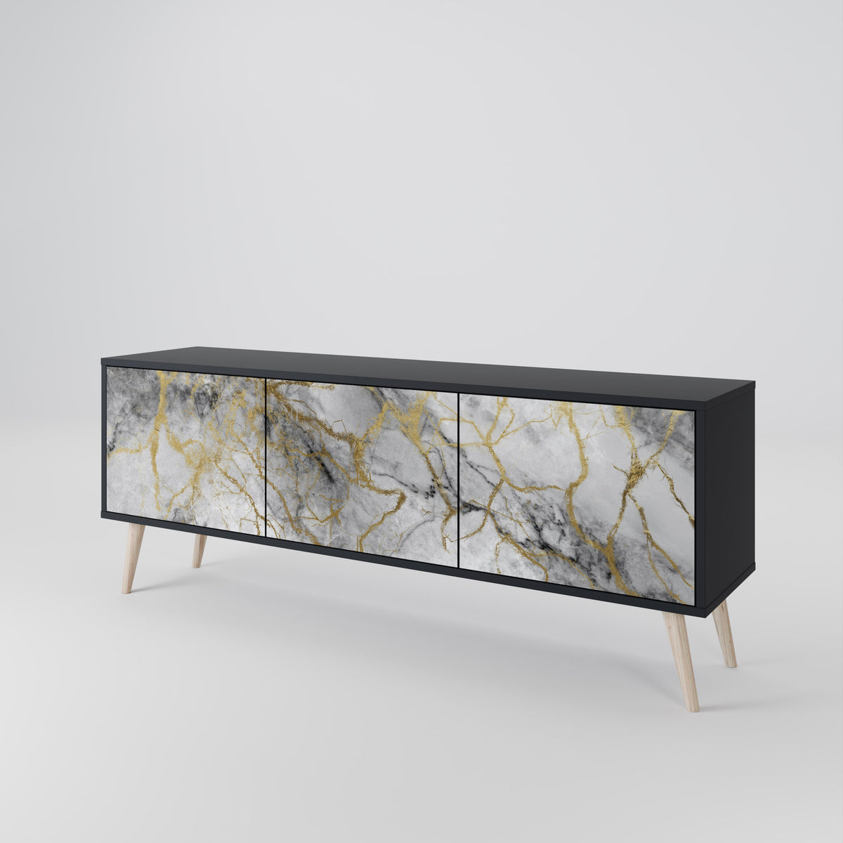 TIMELESS GLIDE 3-Door TV Cabinet