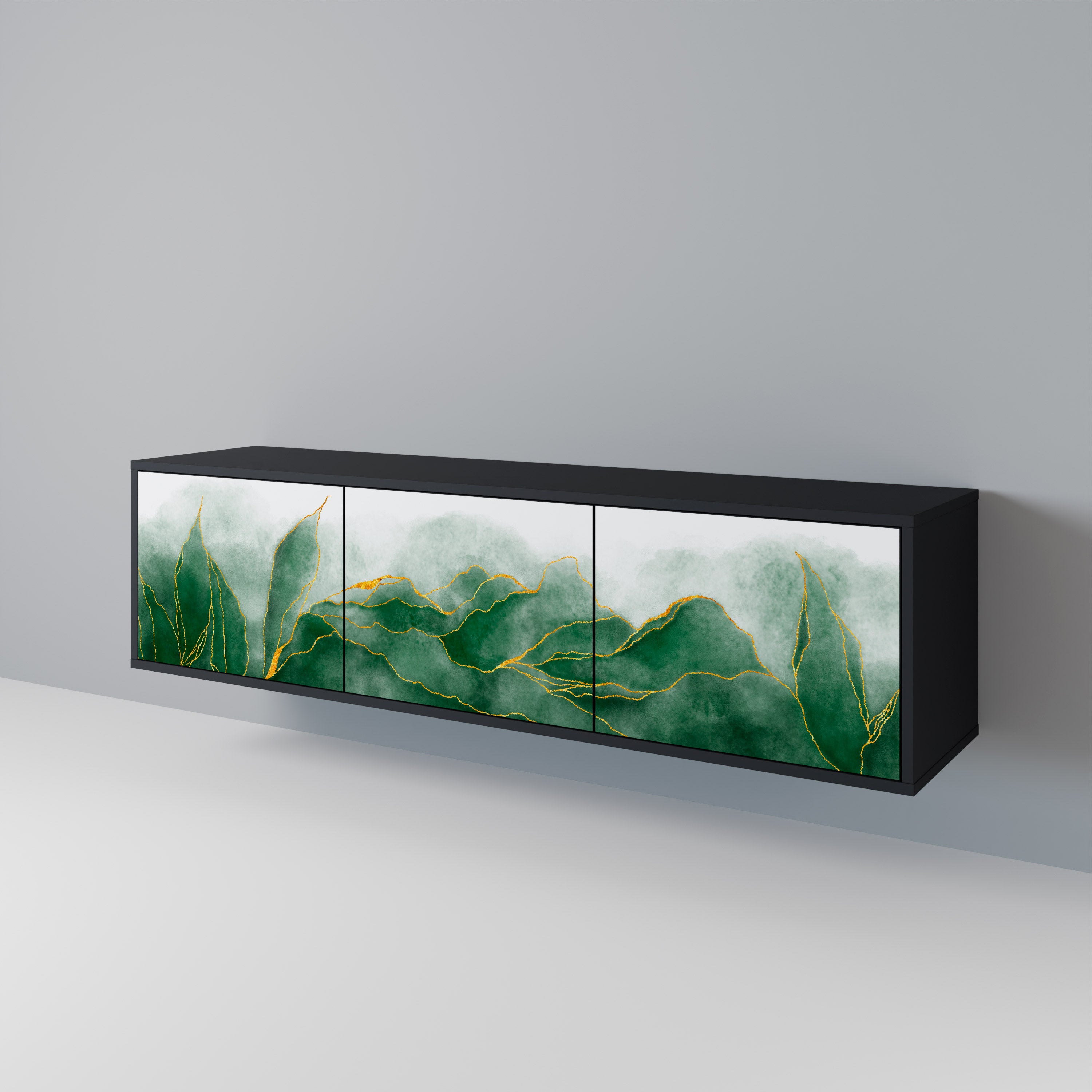 EXPENSIVE NATURE TV-bänk med 3 dörrar
