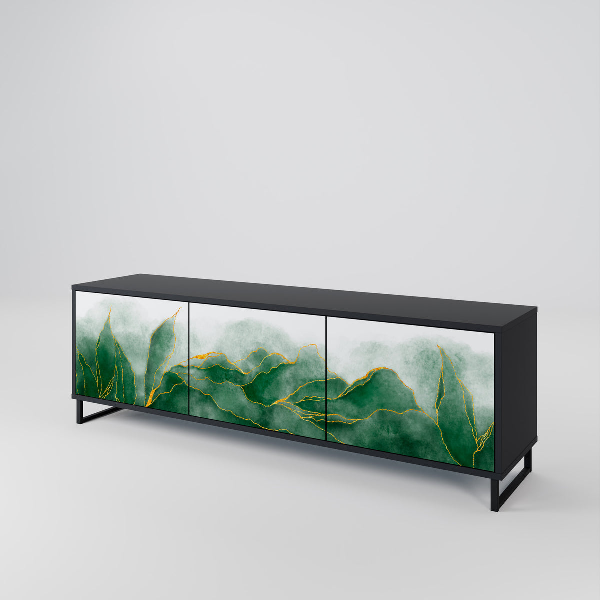 EXPENSIVE NATURE TV-bänk med 3 dörrar