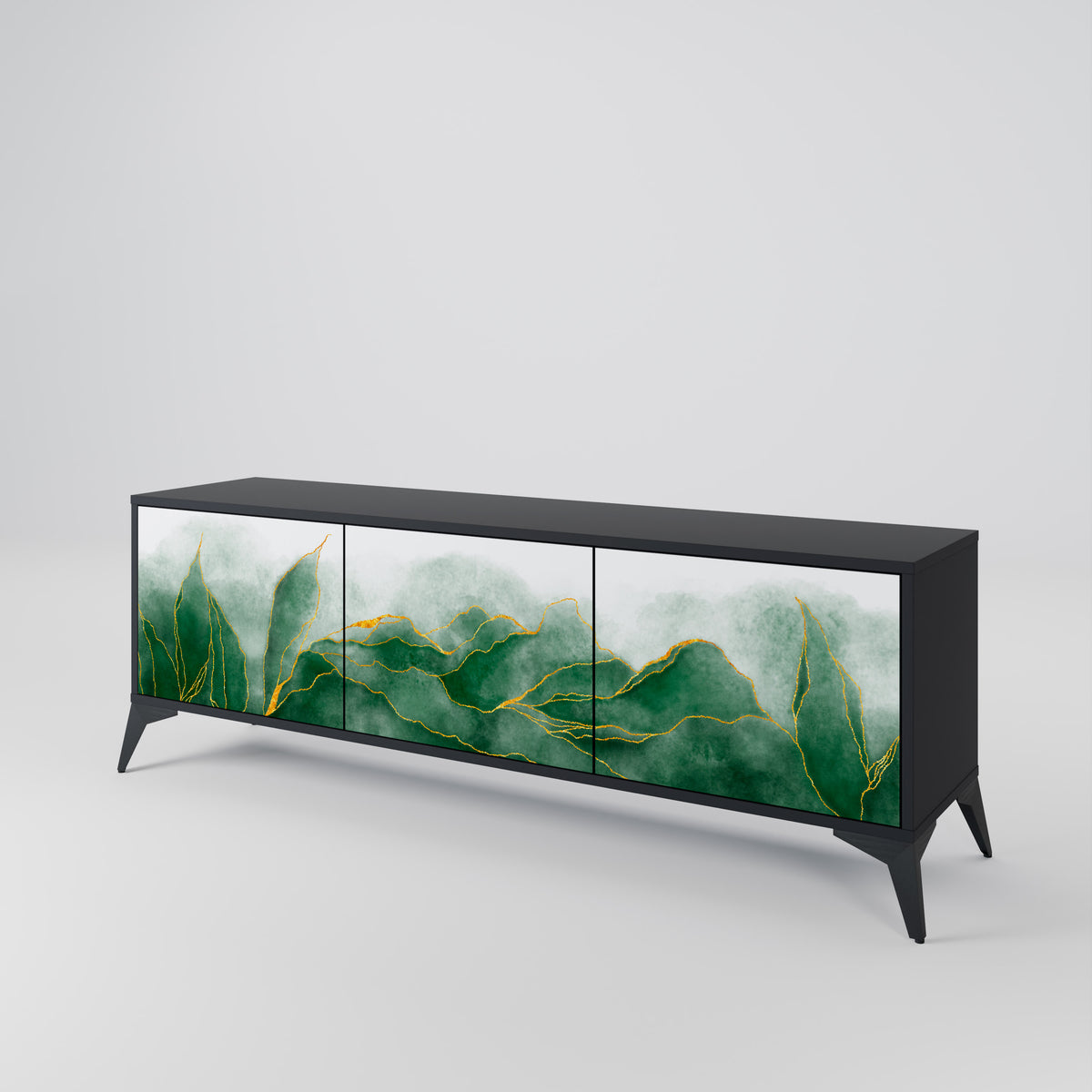 EXPENSIVE NATURE TV-bänk med 3 dörrar