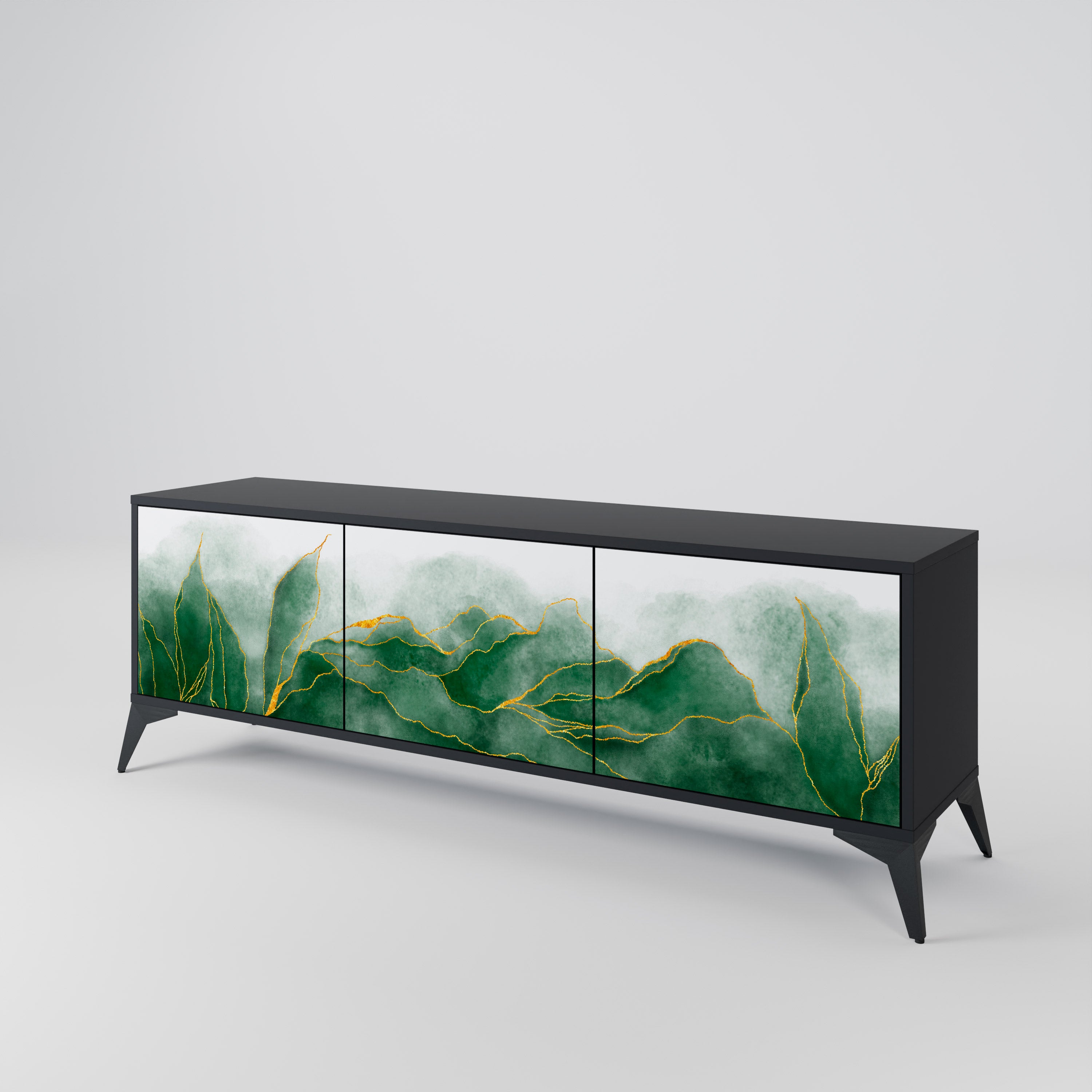 EXPENSIVE NATURE TV-bänk med 3 dörrar