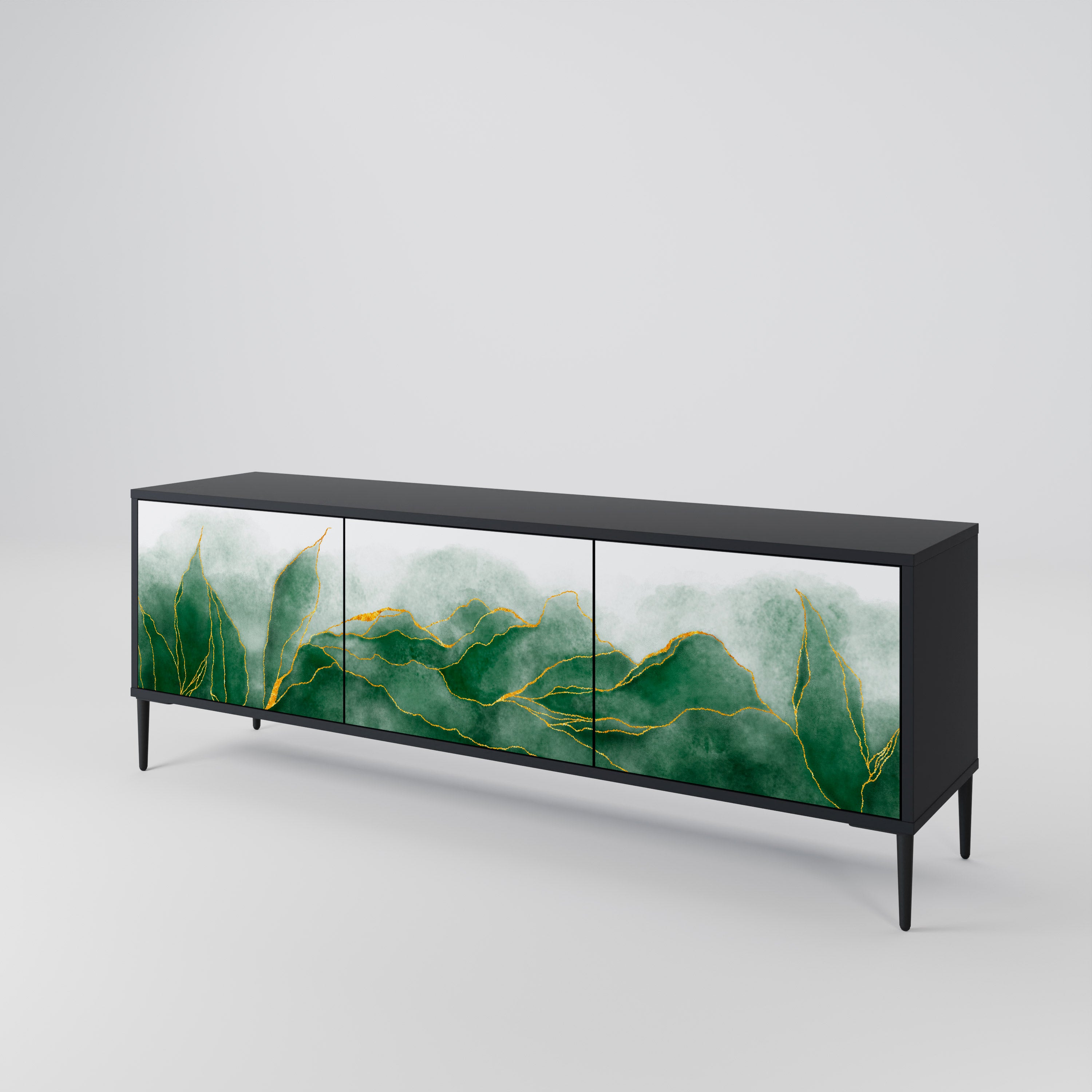 EXPENSIVE NATURE TV-bänk med 3 dörrar