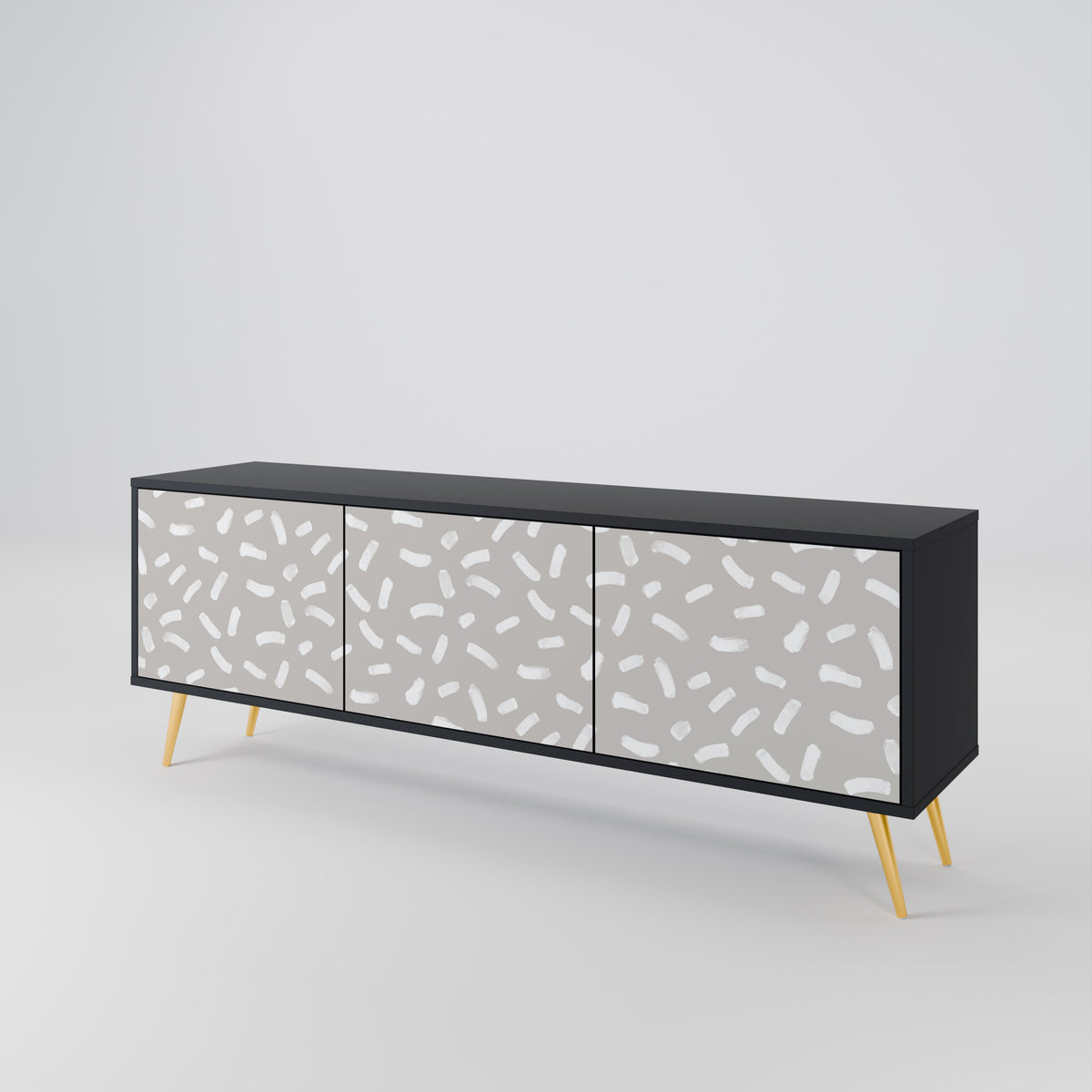 PASSING SECONDS 3-Door TV Cabinet