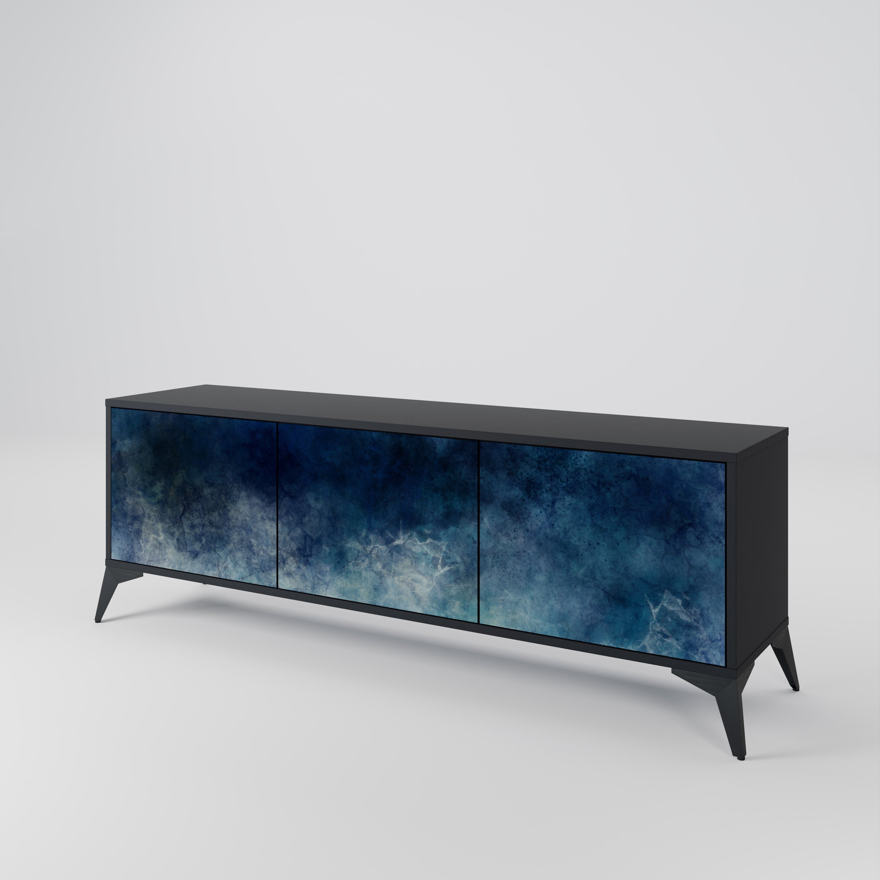 CELESTIAL FALL TV-bänk med 3 dörrar