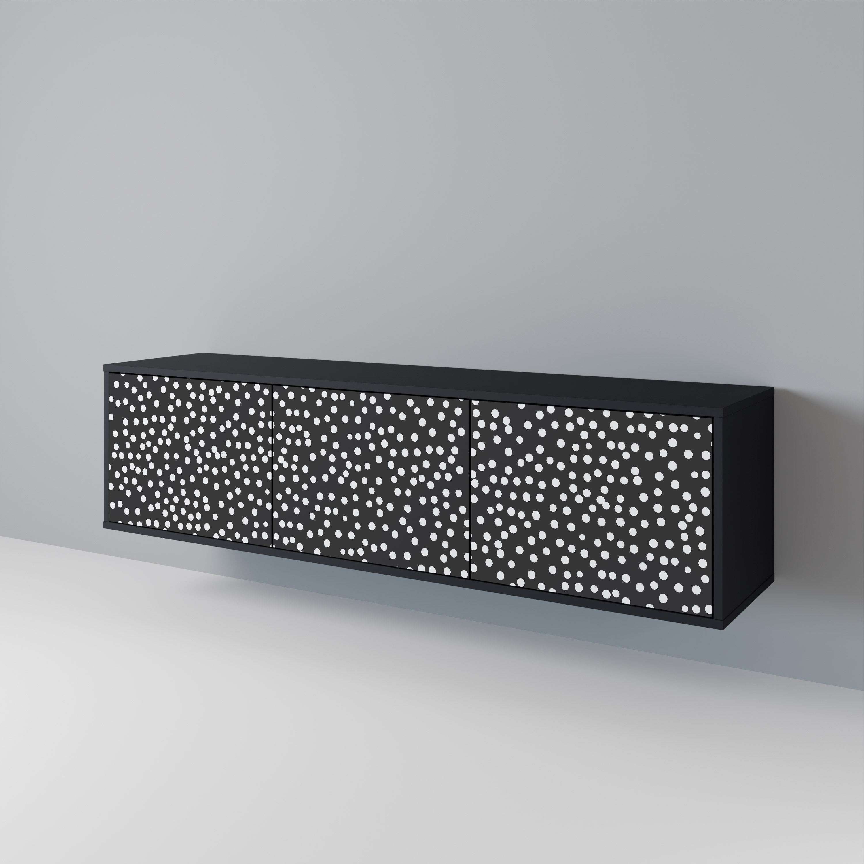 BLINDING LIGHTS TV-bänk med 3 dörrar