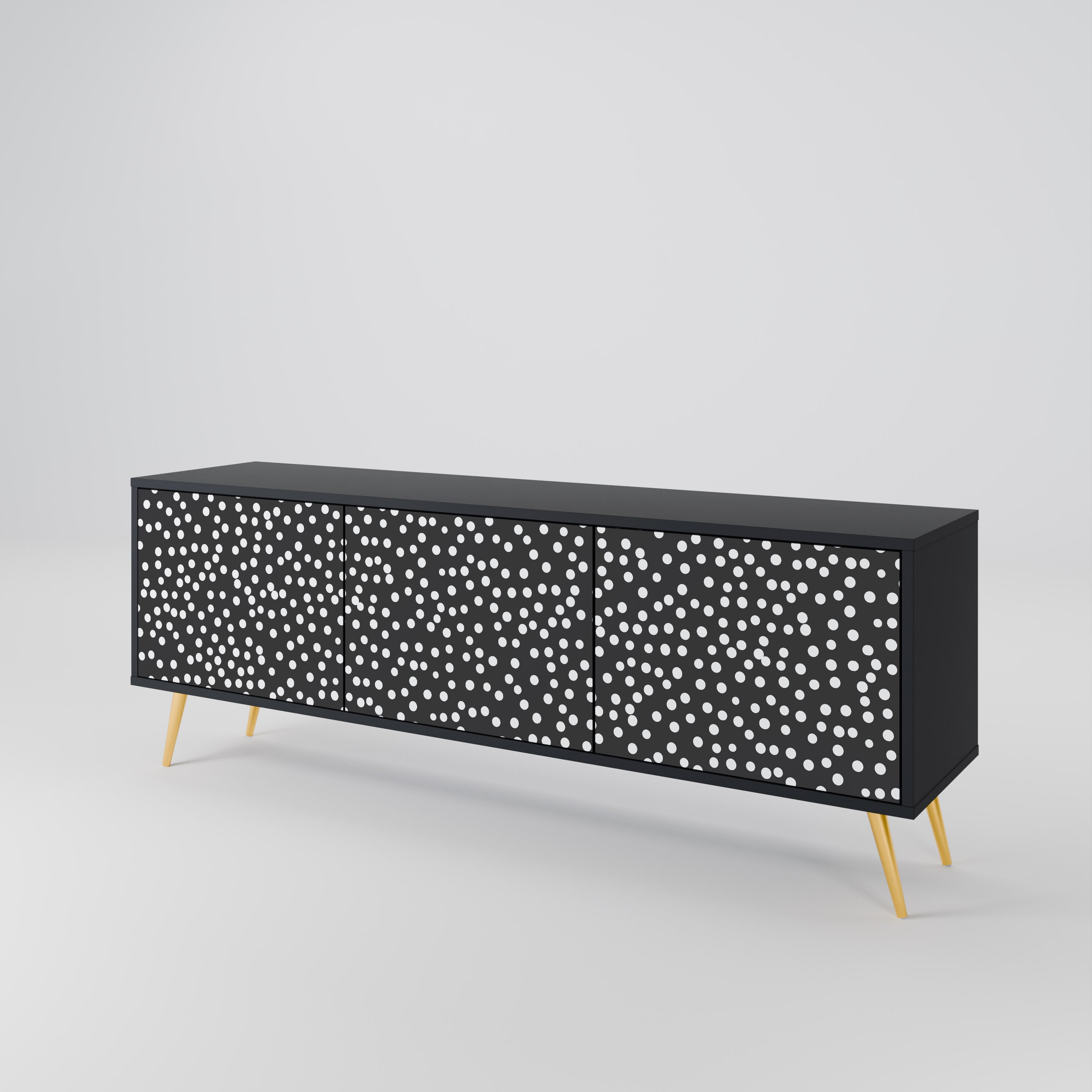 BLINDING LIGHTS TV-bänk med 3 dörrar