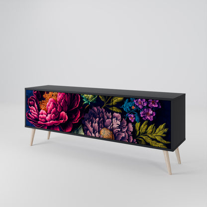 BLOOMING ELEGANCE TV-bänk med 3 dörrar