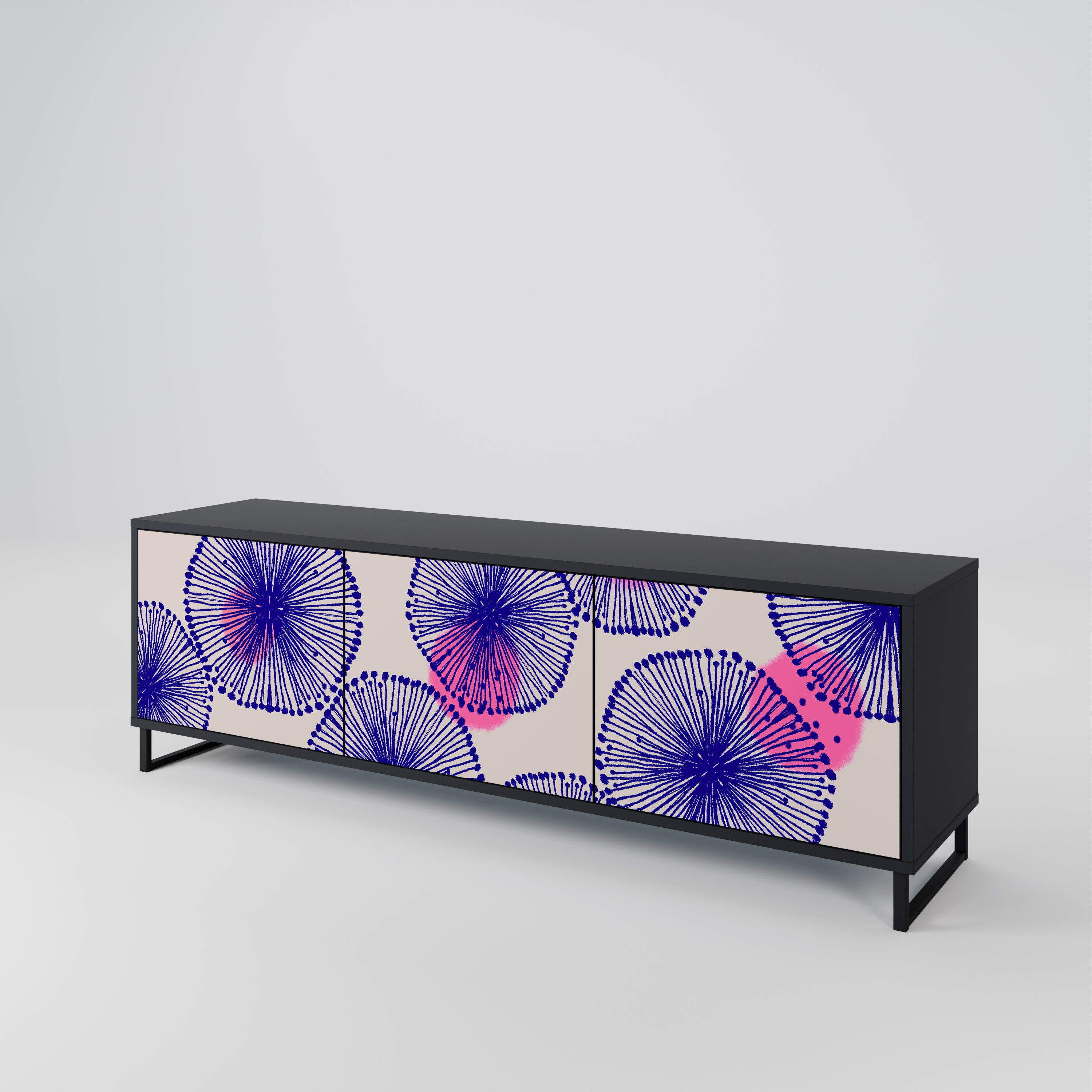 MAGIC NATURE 3-Door TV Cabinet