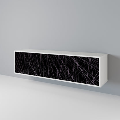 SHIMMER SPIDERGRAM TV-bänk med 3 dörrar
