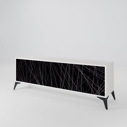 SHIMMER SPIDERGRAM TV-bänk med 3 dörrar