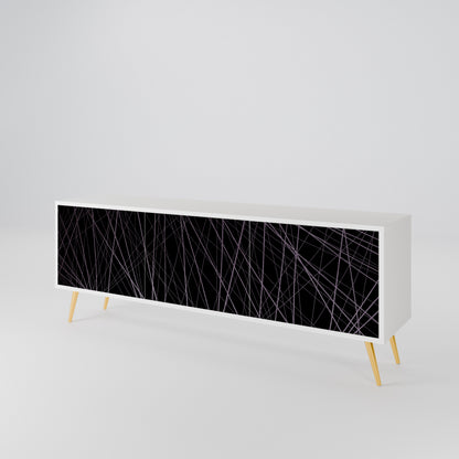 SHIMMER SPIDERGRAM TV-bänk med 3 dörrar