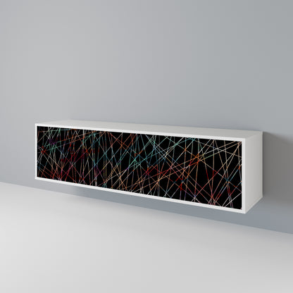 LUMINOUS SNARE TV-bänk med 3 dörrar