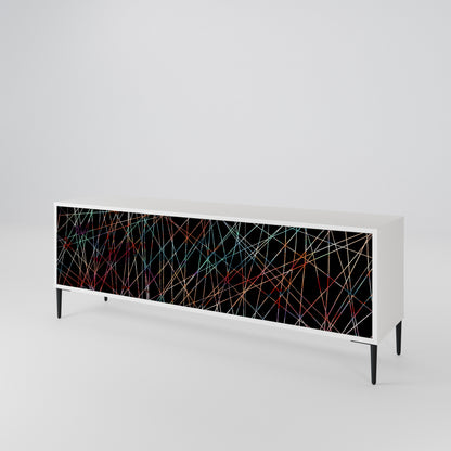 LUMINOUS SNARE TV-bänk med 3 dörrar