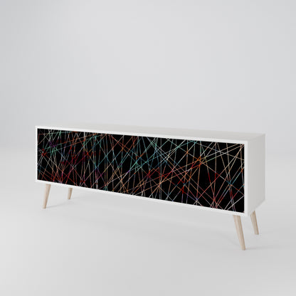 LUMINOUS SNARE TV-bänk med 3 dörrar