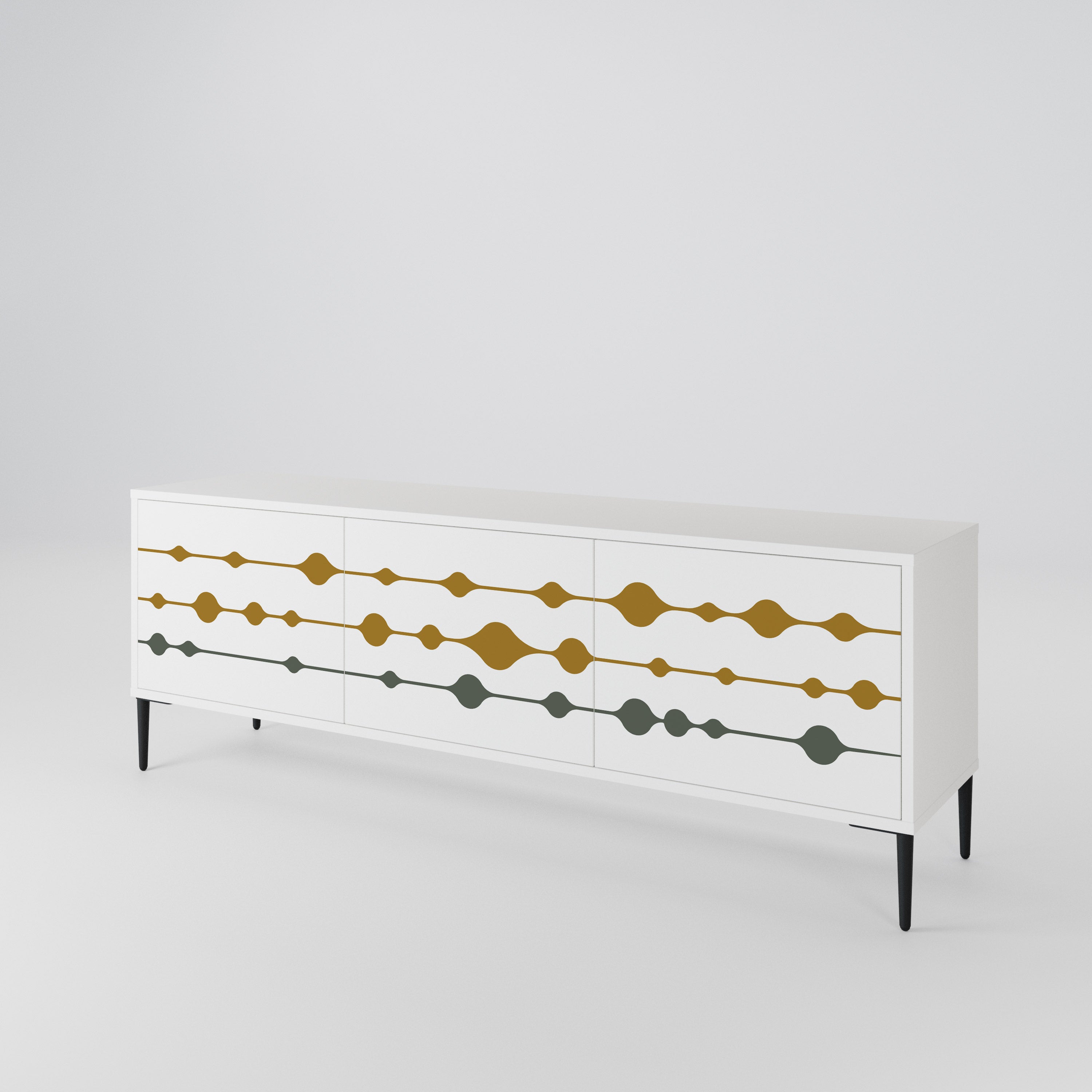 VIVID TONE 3-Door TV Cabinet
