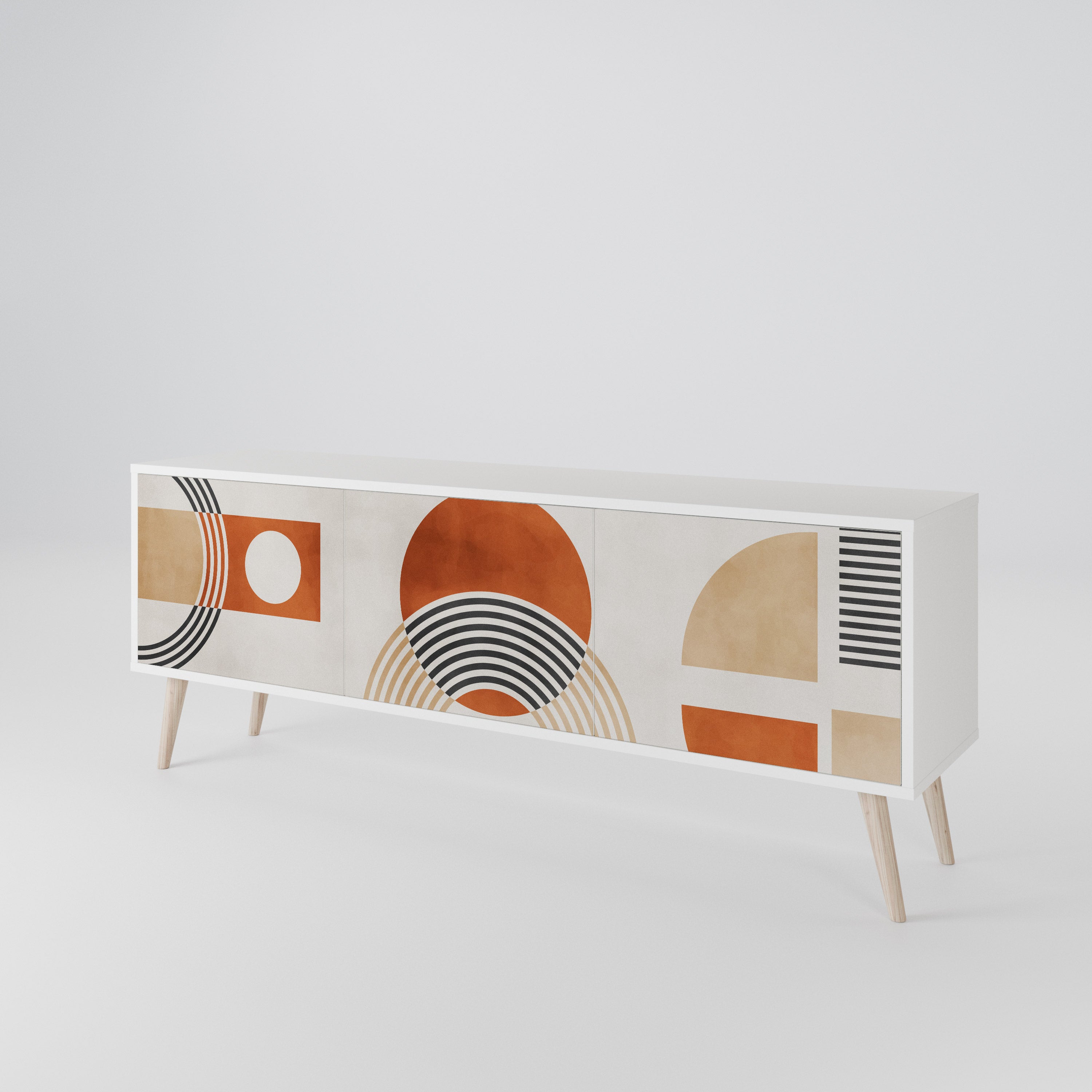 SPACE AROUND 3-Door TV Cabinet