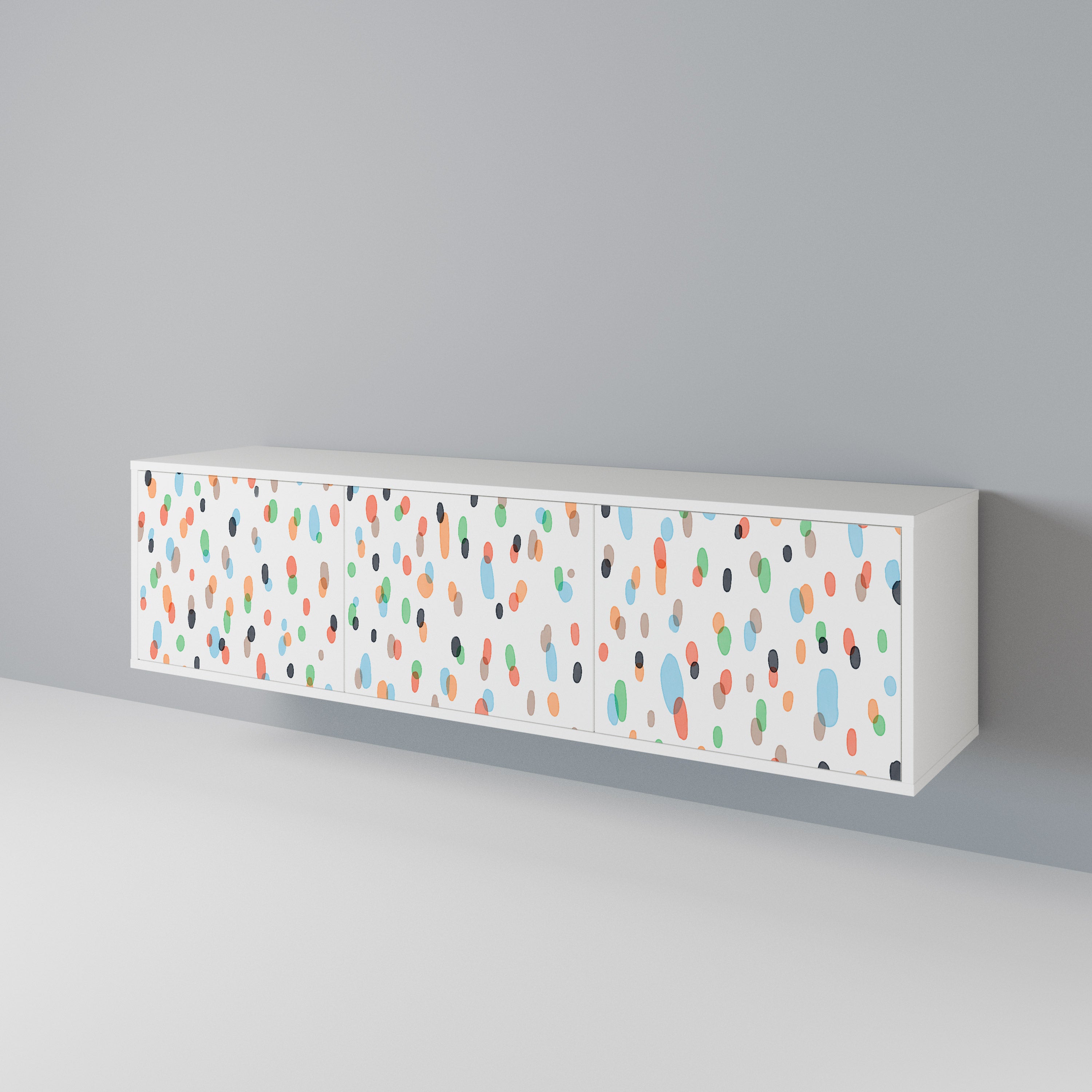 ENERGETIC SPOTS 3-Door TV Cabinet