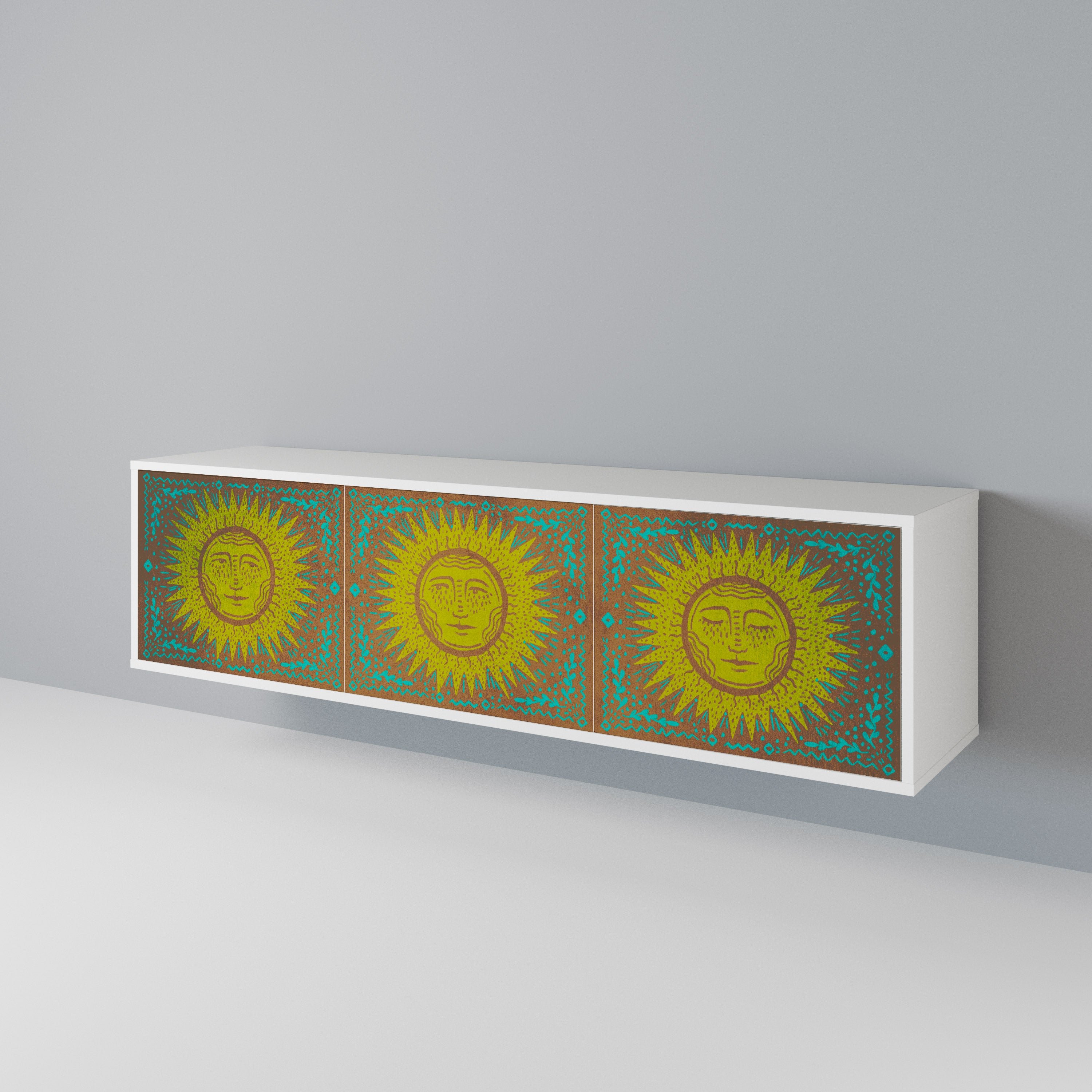 SUNSHINE EULOGY 3-Door TV Cabinet