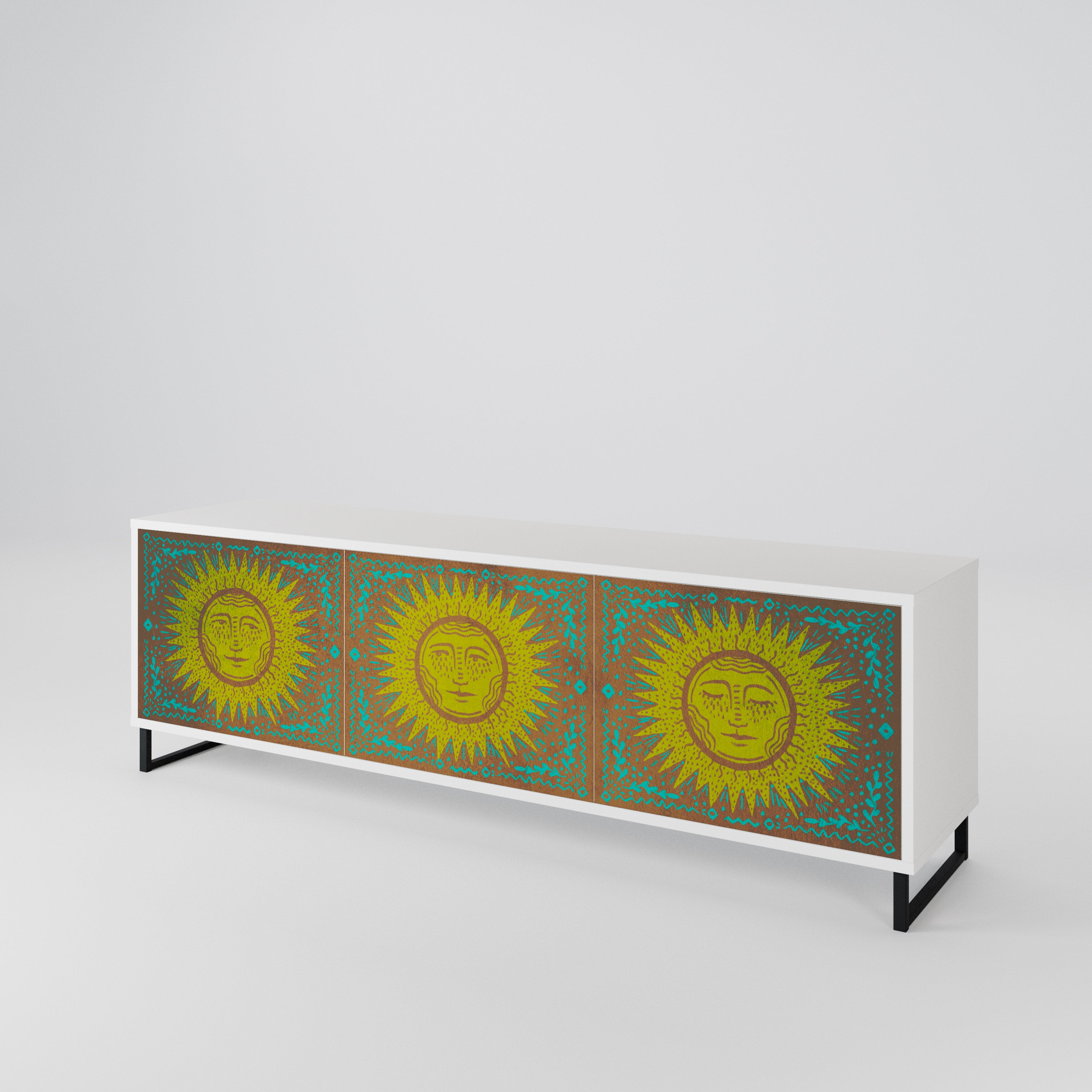 SUNSHINE EULOGY 3-Door TV Cabinet