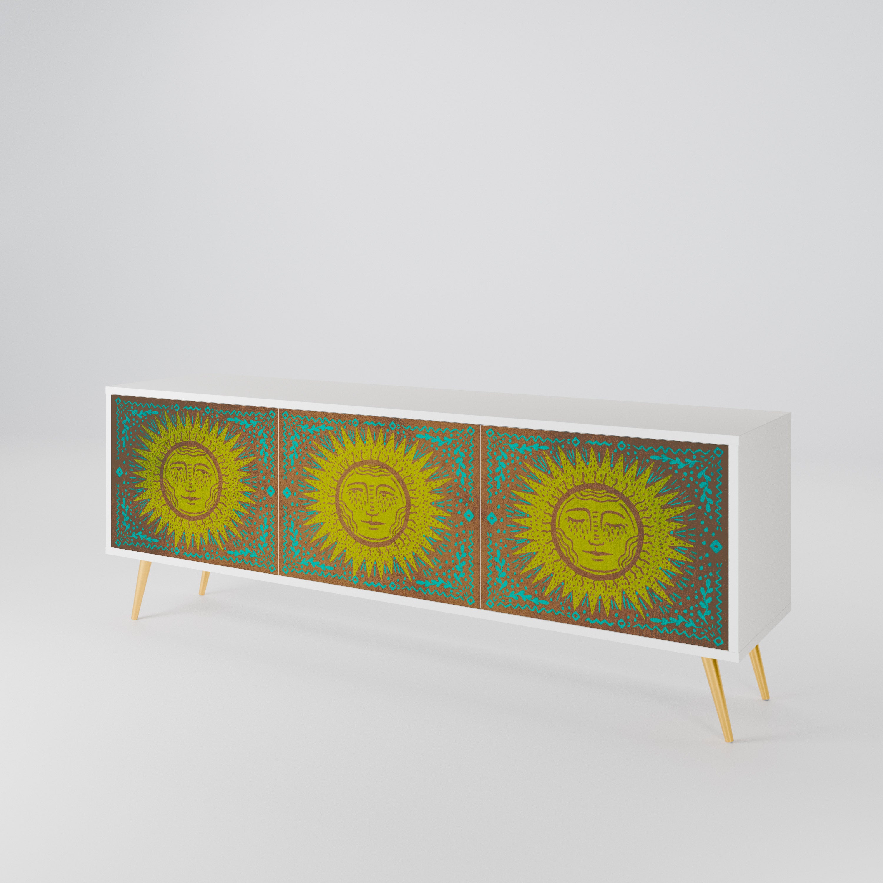 SUNSHINE EULOGY 3-Door TV Cabinet