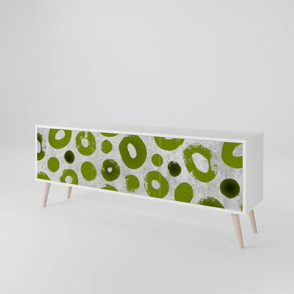 GREEN RHAPSODY TV-bänk med 3 dörrar