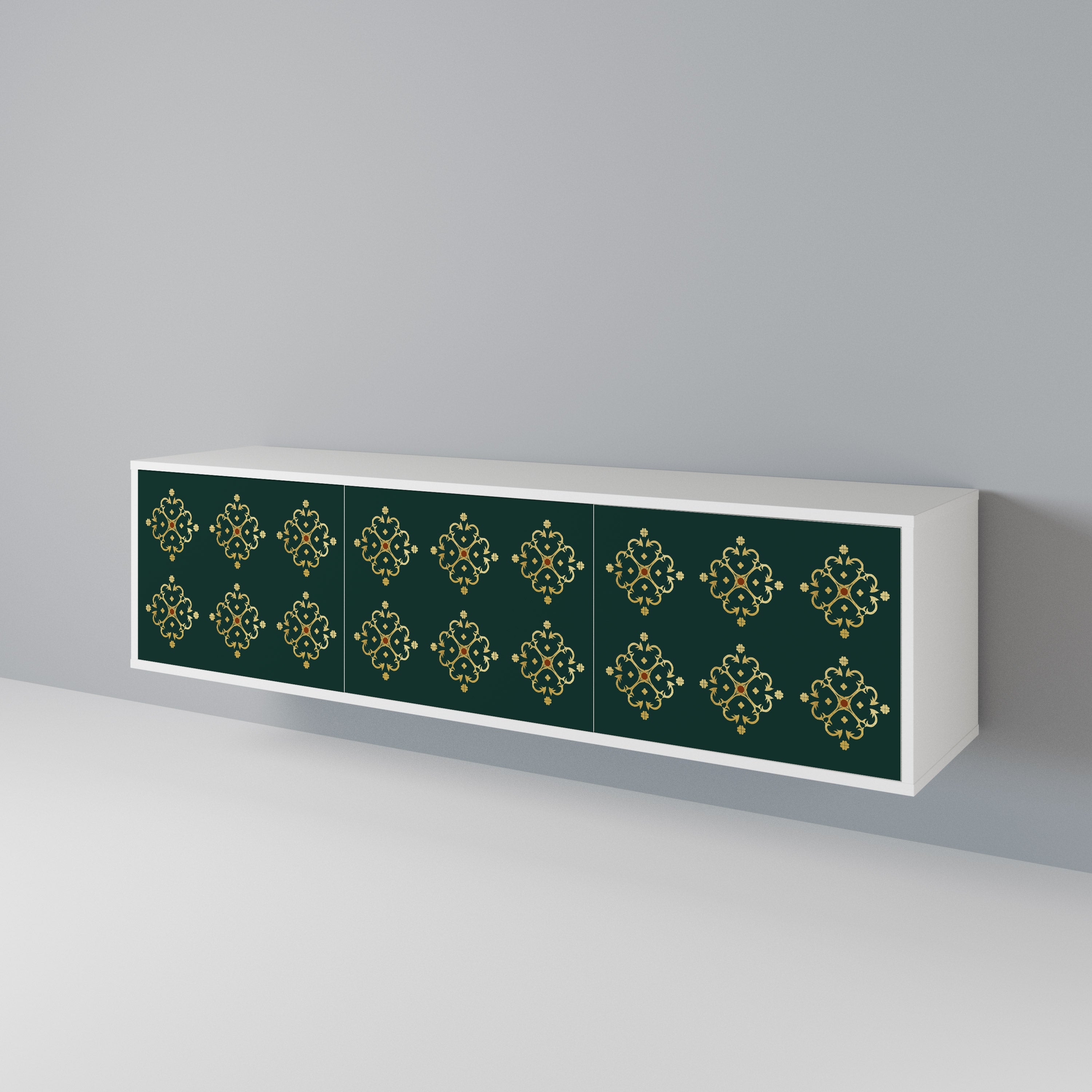 ROYAL MEDALLION TV-bänk med 3 dörrar
