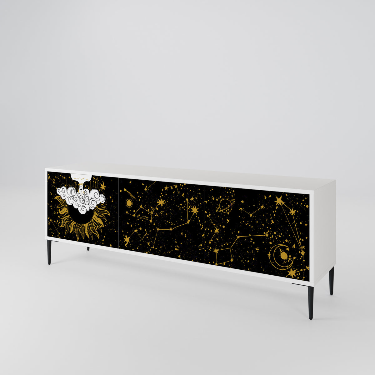 STELLAR CONSTELLATIONS 3-Door TV Cabinet