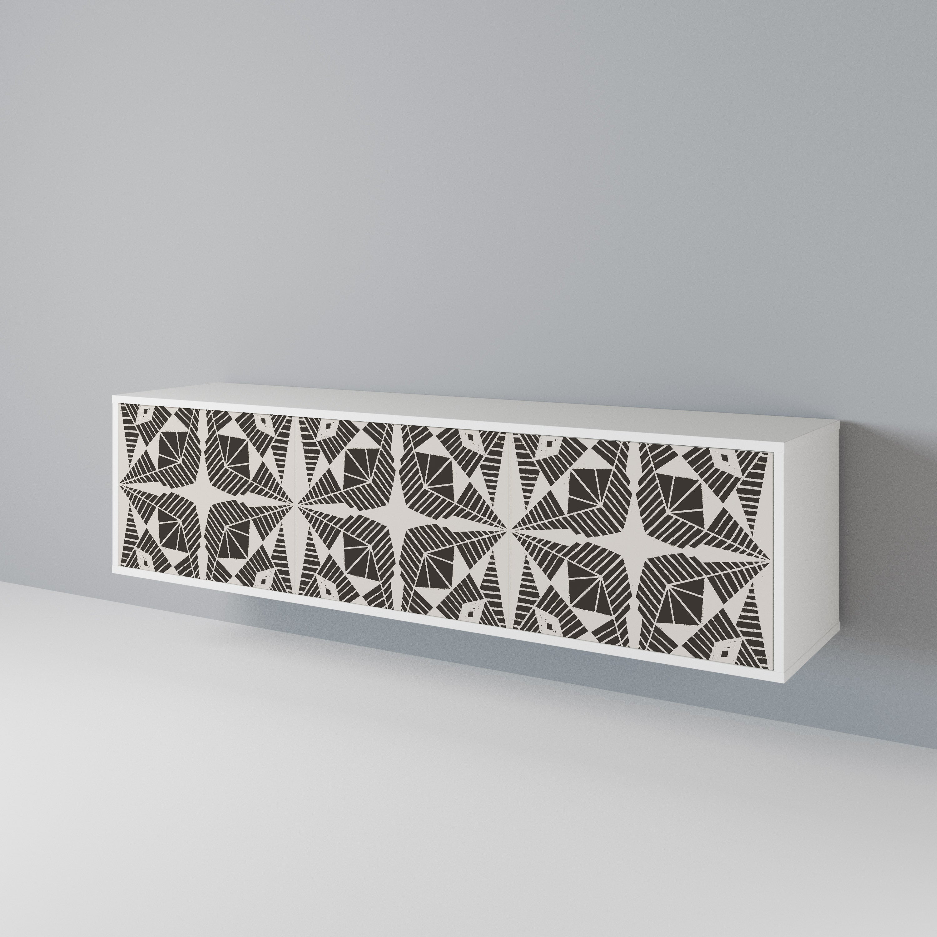MONOCHROME NEXUS 3-Door TV Cabinet