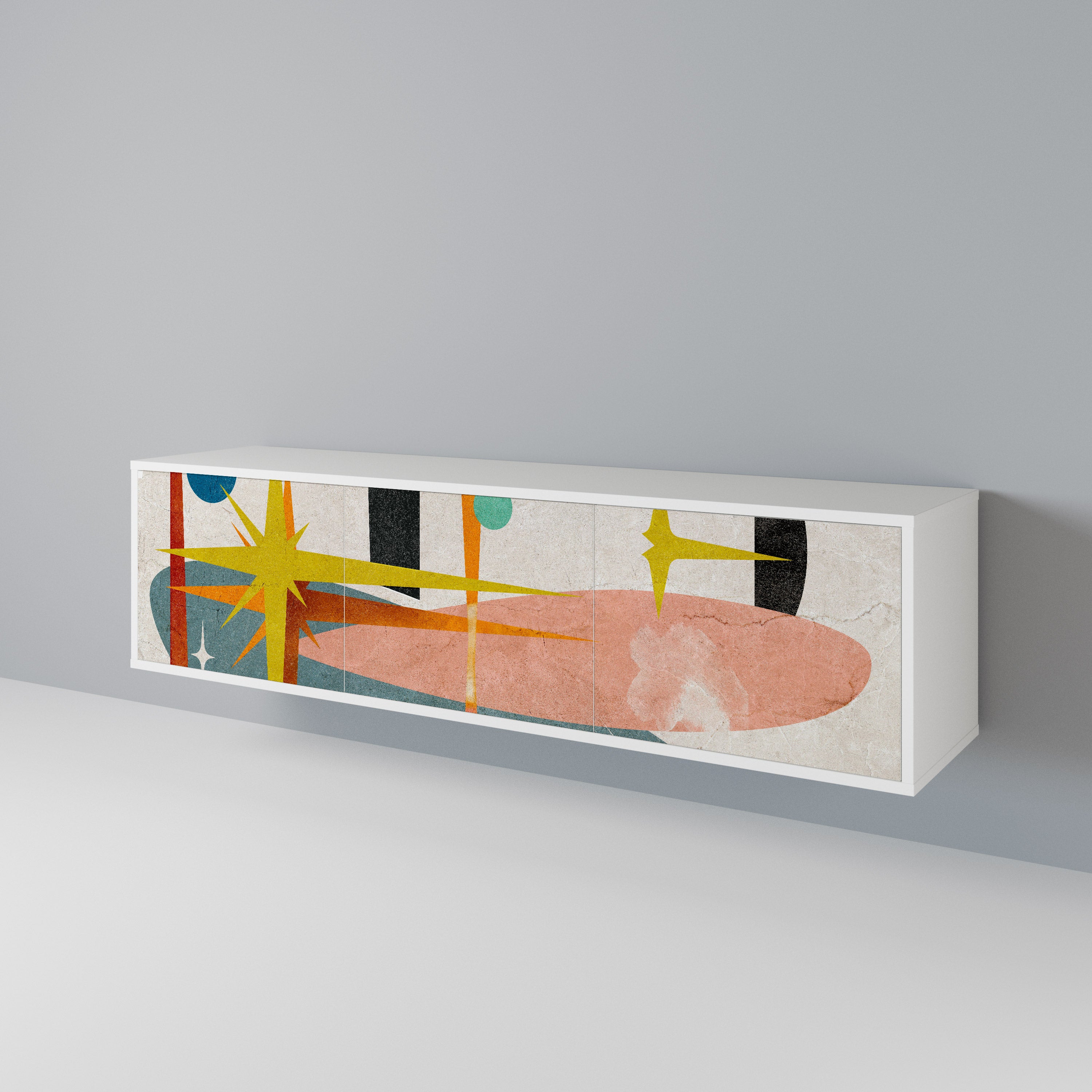 INTERSTELLAR VIBES 3-Door TV Cabinet