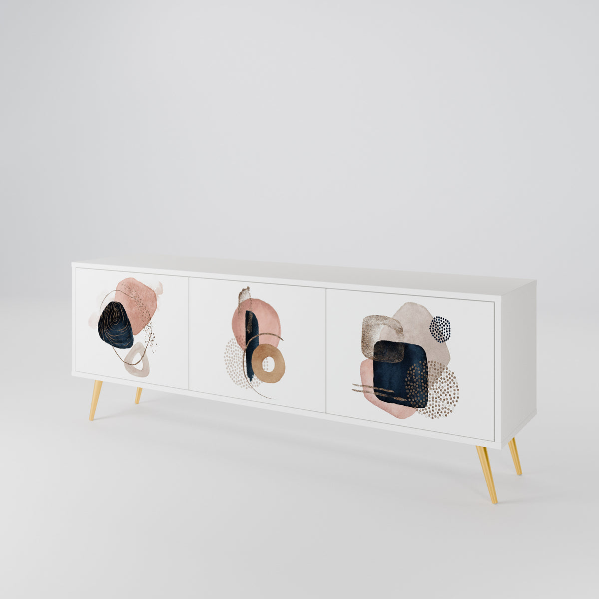 COLORFUL SHAPES 3-Door TV Cabinet