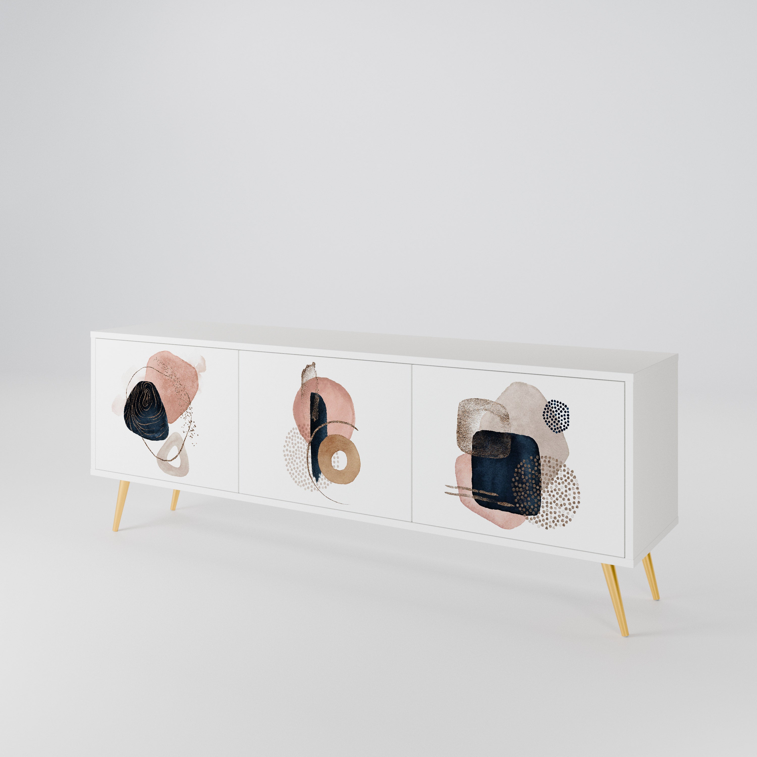 COLORFUL SHAPES 3-Door TV Cabinet