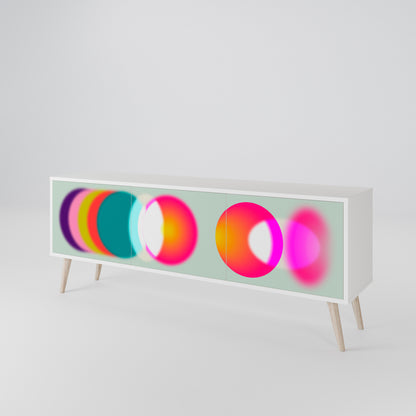 SYMPHONY OF COLORS TV-bänk med 3 dörrar