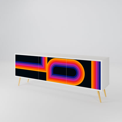 BLINDED BY THE LIGHTS TV-bänk med 3 dörrar