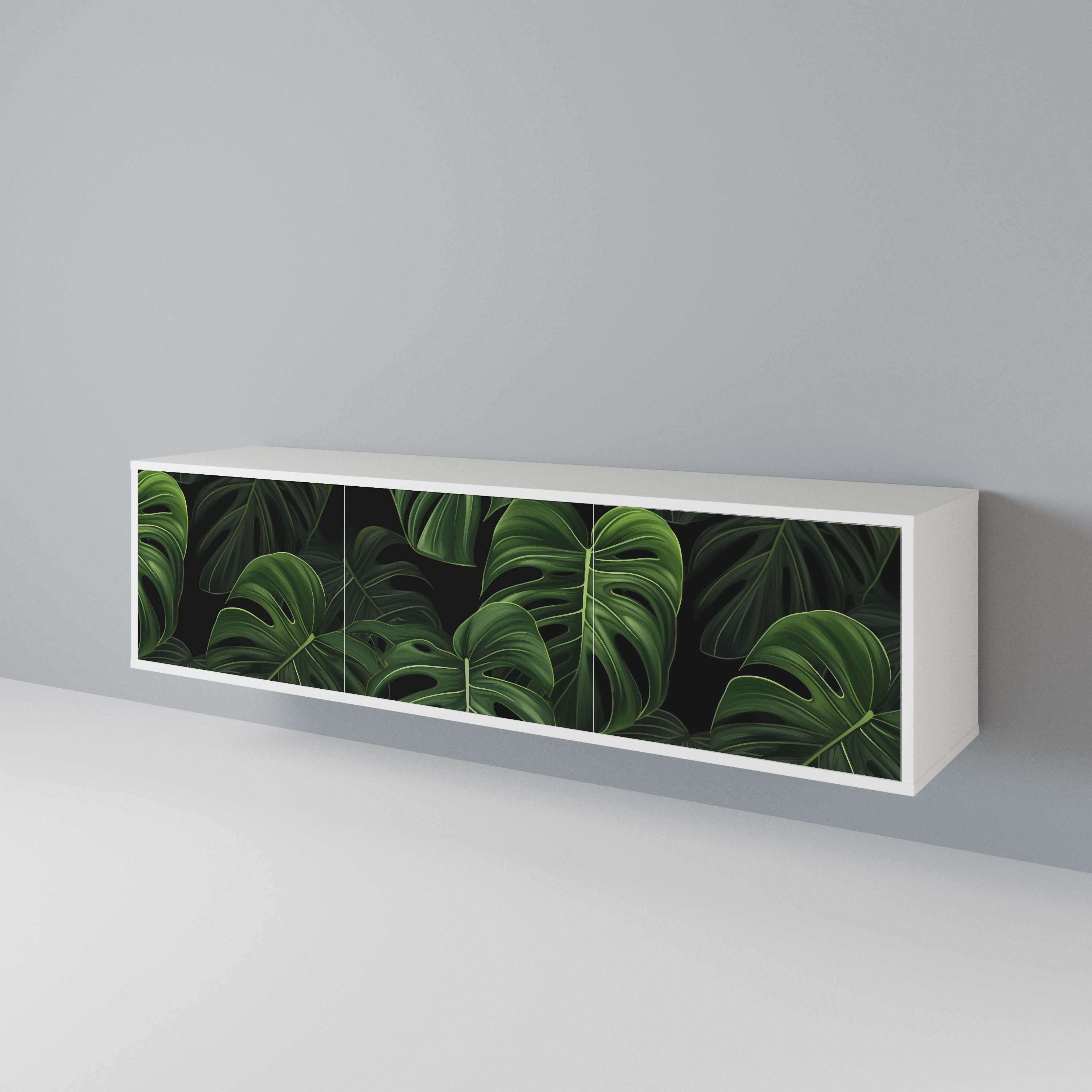 INFINITE MONSTERA TV-bänk med 3 dörrar