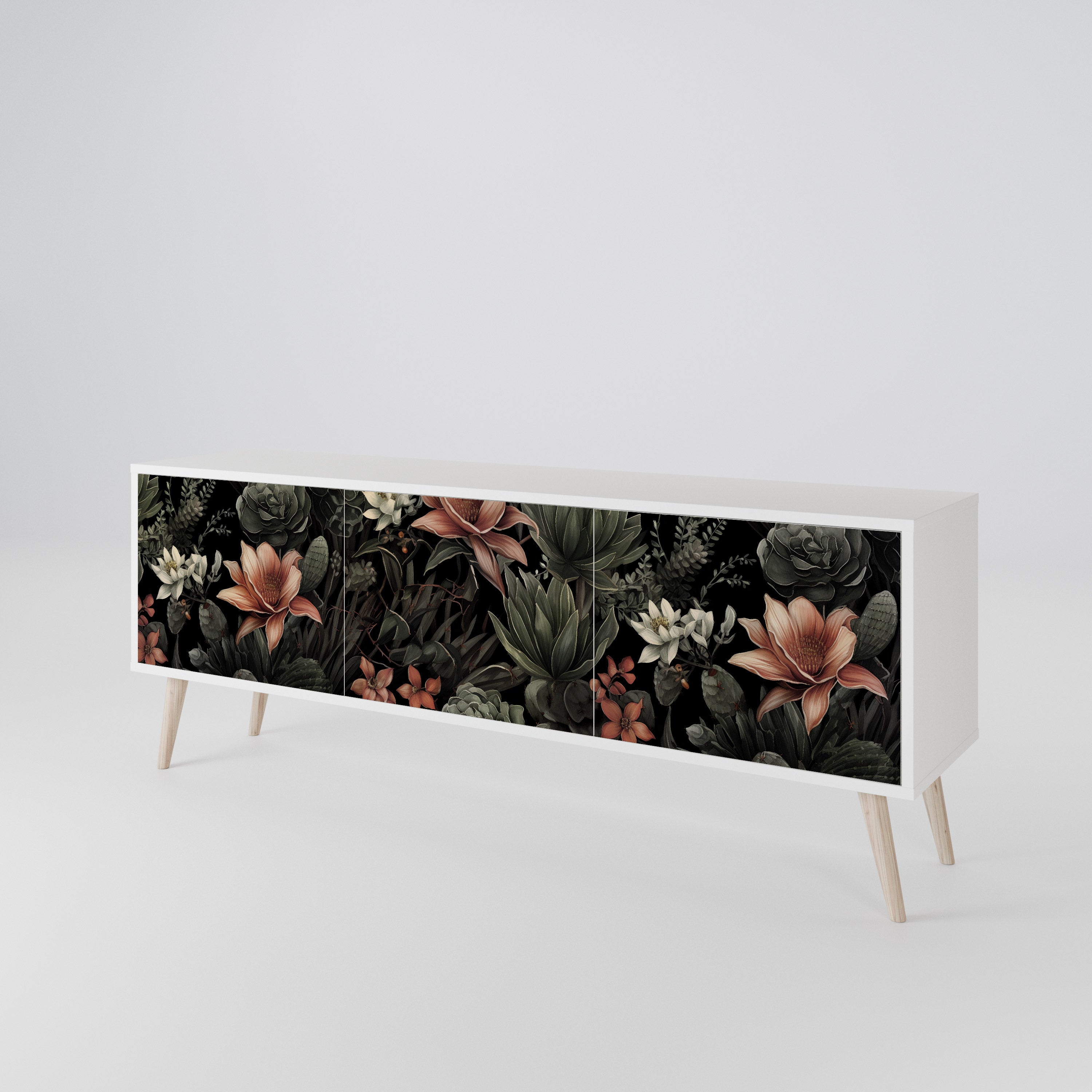 SECRET VERDURE TV-bänk med 3 dörrar