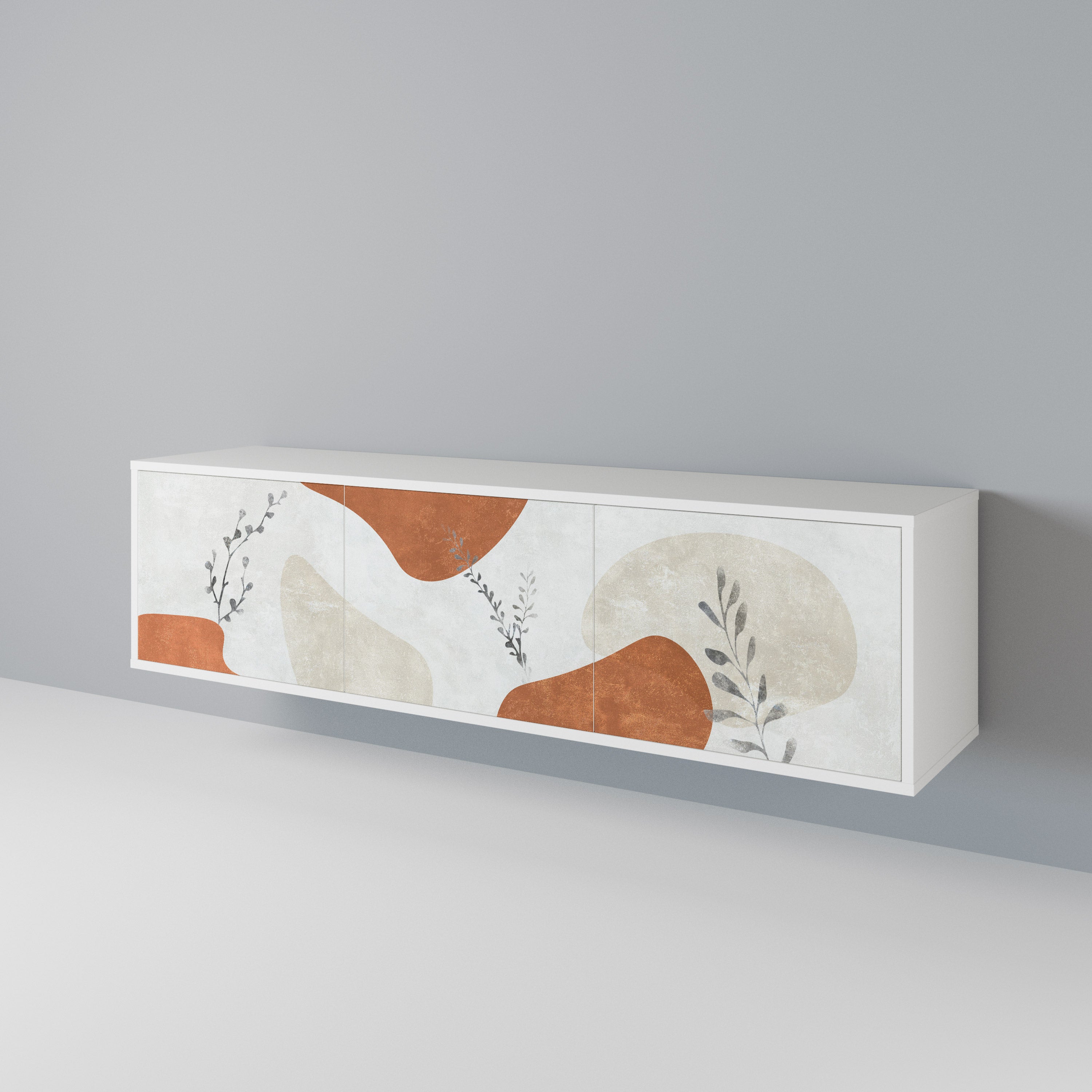 TRANQUIL TWIG TV-bänk med 3 dörrar