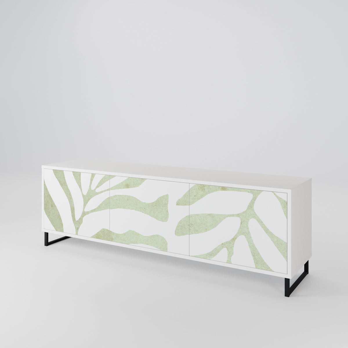 BOTANICAL SPARK TV-bänk med 3 dörrar