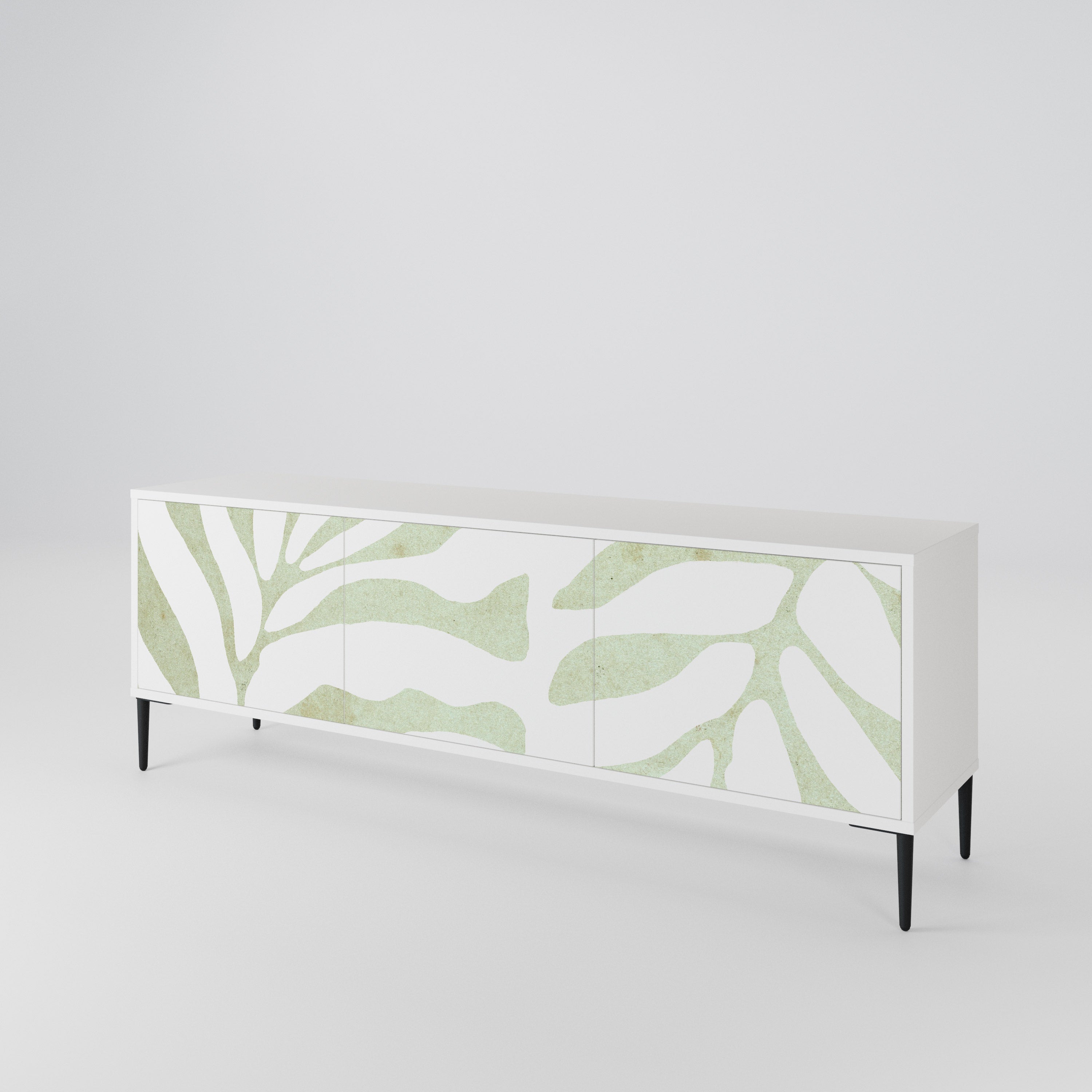 BOTANICAL SPARK TV-bänk med 3 dörrar